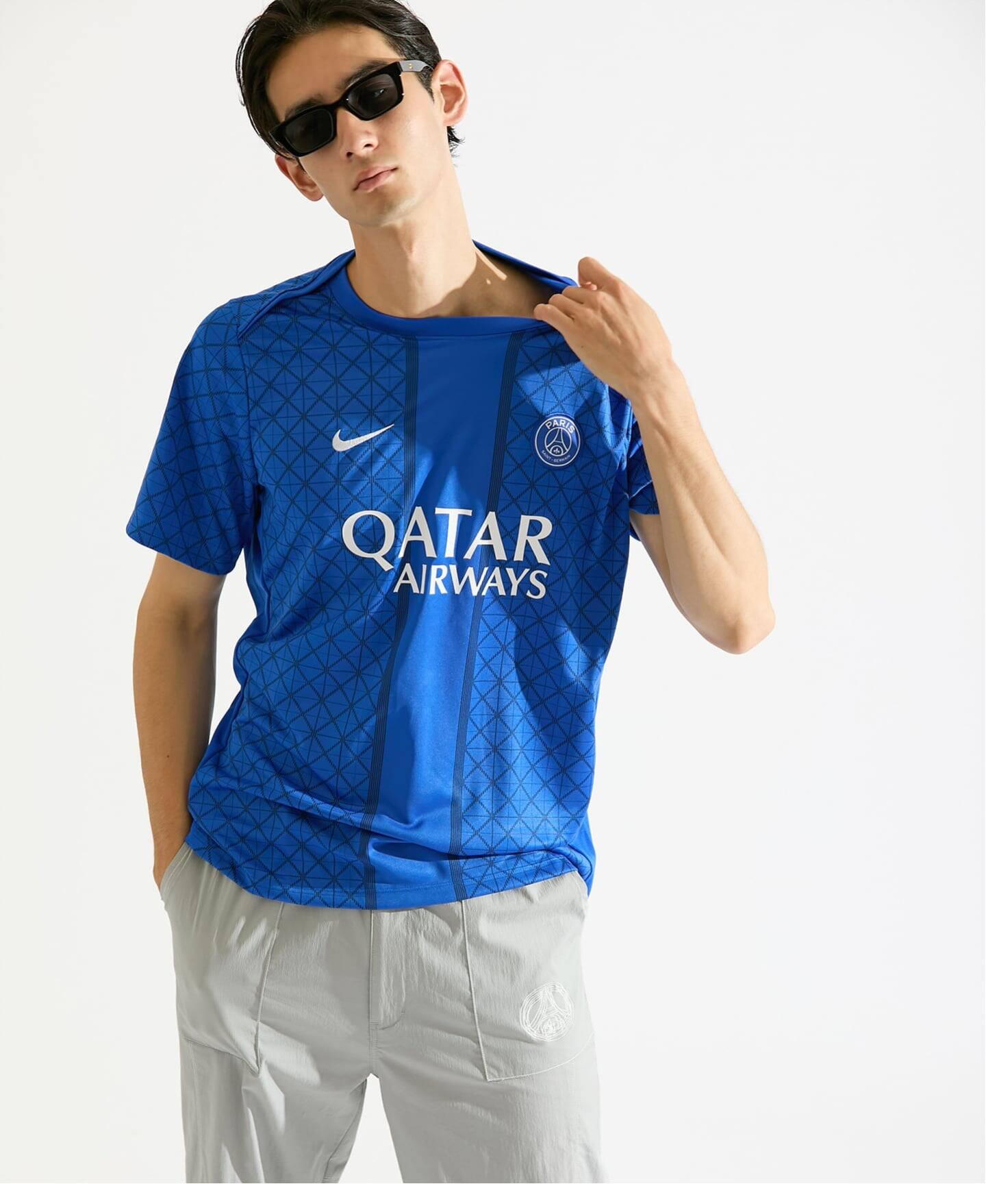 Nike Paris Saint-Germain シャツ ネイビー パリサンジェルマン PSG ナイキ NIKE コラボ T シャツ ネイビー