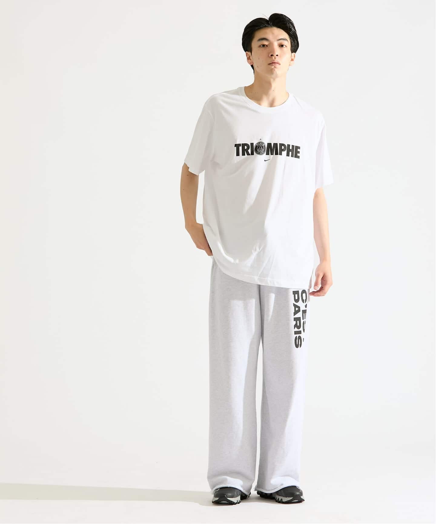 Nike Paris Saint-Germain ホワイトシャツ NIKE / ナイキ】PSG T-shirts Nike Men UCL A22717- 100（T