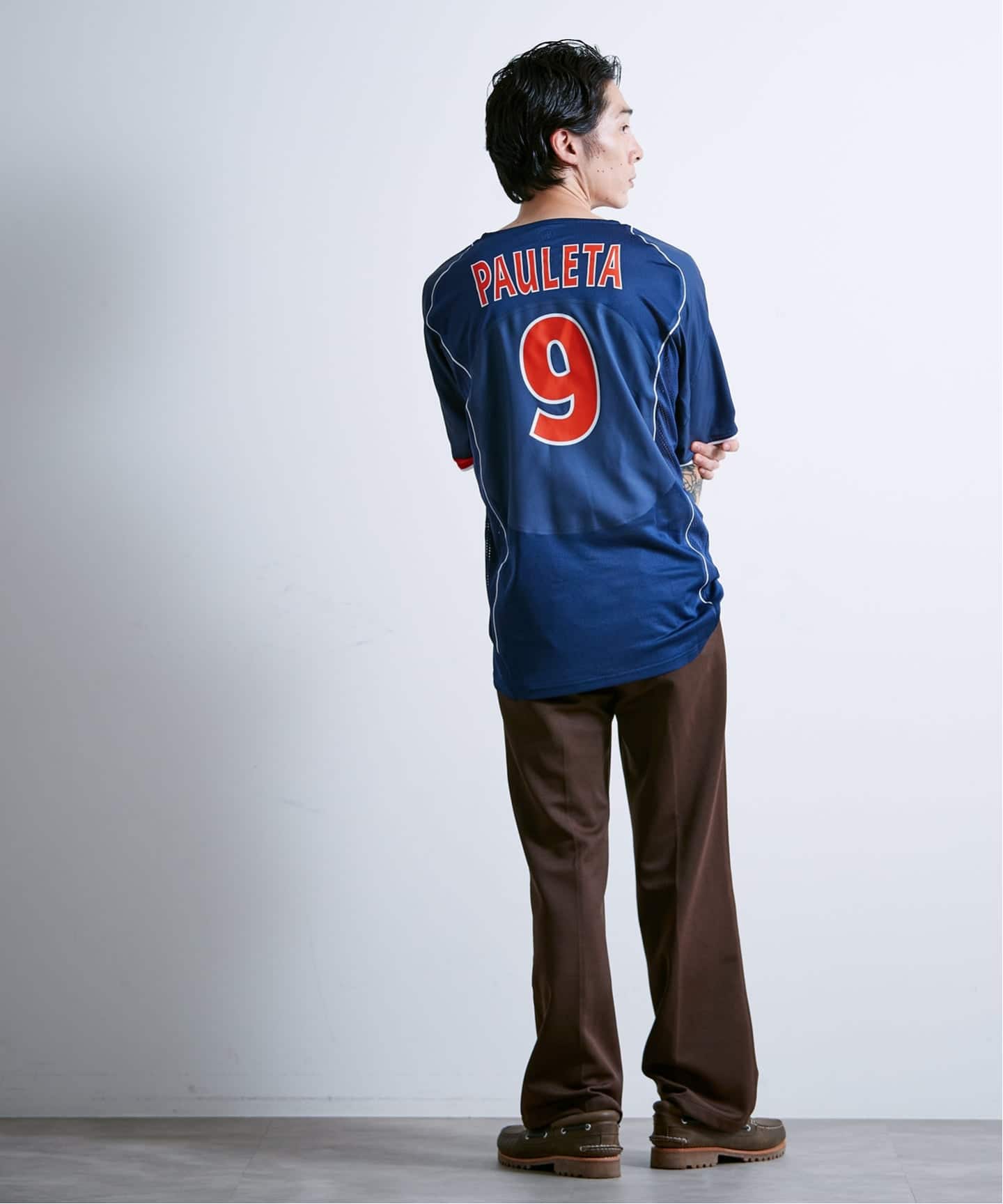 Nike Paris Saint-Germain シャツ ネイビー パリサンジェルマン PSG ナイキ NIKE コラボ T シャツ ネイビー