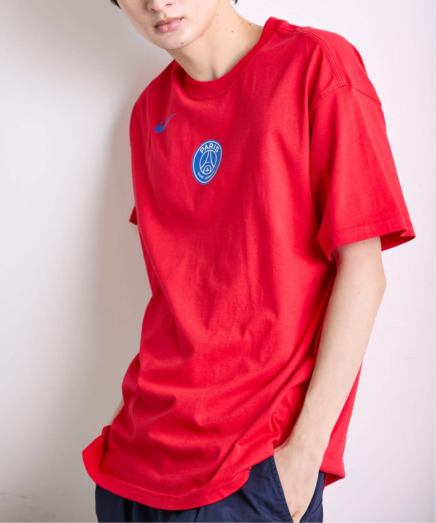 【新品希少Mサイズ】ナイキ　パリサンジェルマン　Tシャツ NIKE / ナイキ】PSG M NK T90 REMIX TEE HV4922- 679（Tシャツ