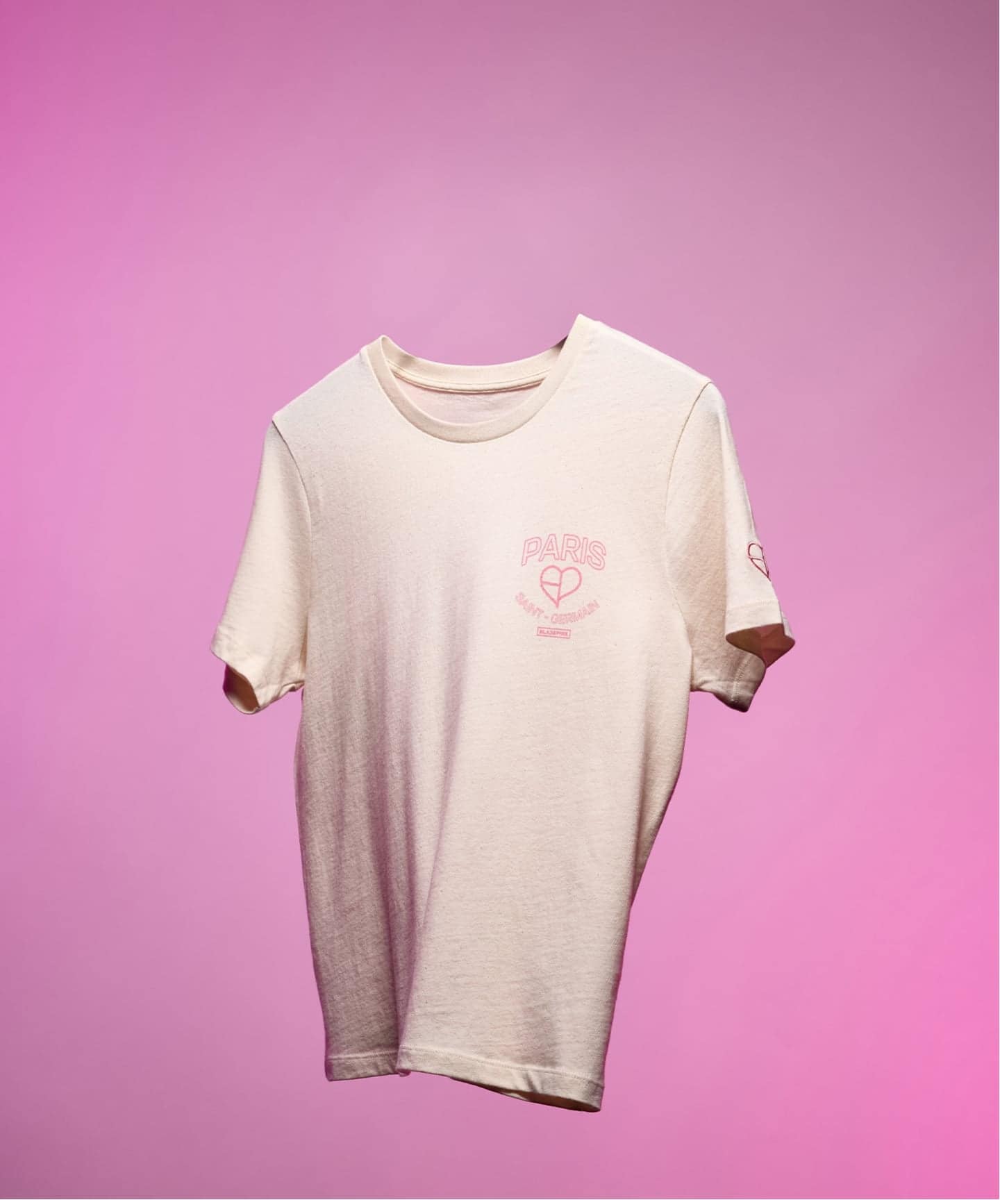 BlackpinkxPSG】Elevated Fitted GraphicTEE ST174- OFWPSG- BPP（T