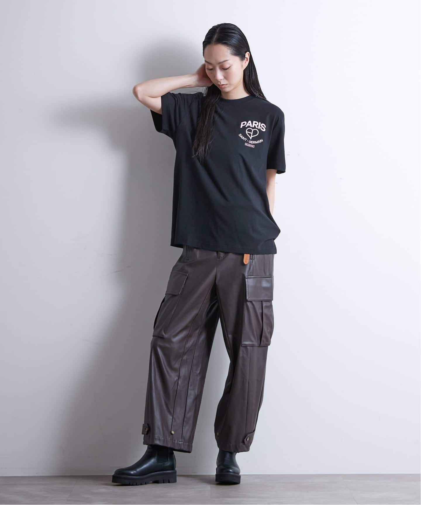 BlackpinkxPSG】Elevated Graphic TEE ST171- BLKPSG- BPP（T