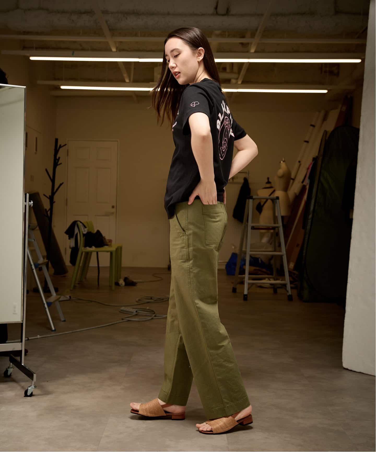 BlackpinkxPSG】Elevated Graphic TEE ST171- BLKPSG- BPP（Tシャツ