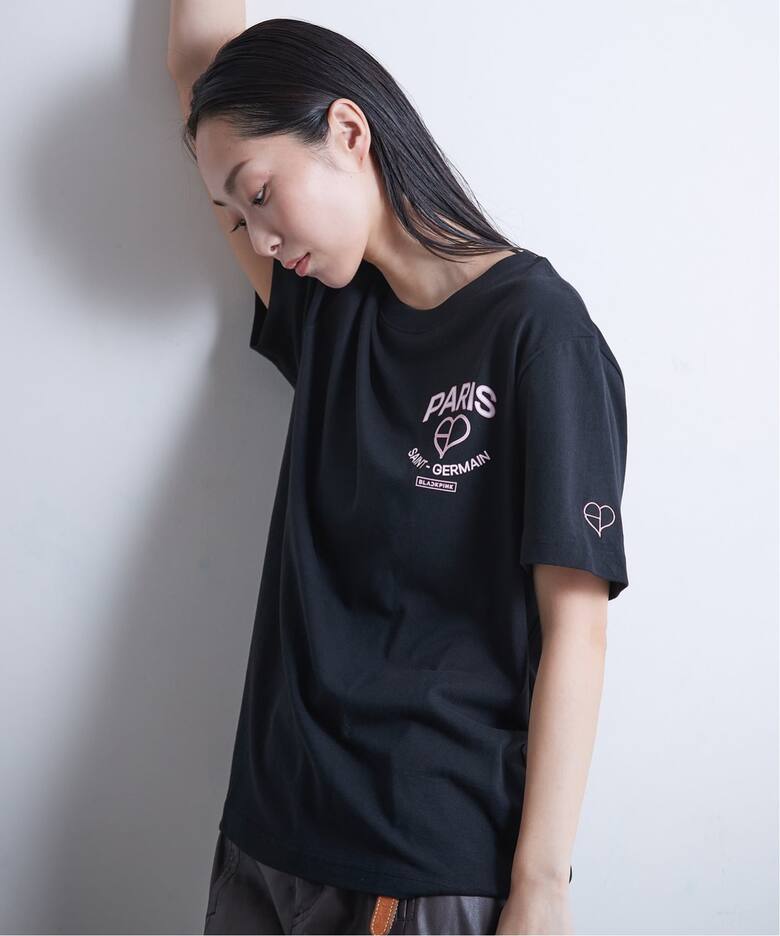 BlackpinkxPSG】Elevated Graphic TEE ST171- BLKPSG- BPP（Tシャツ 