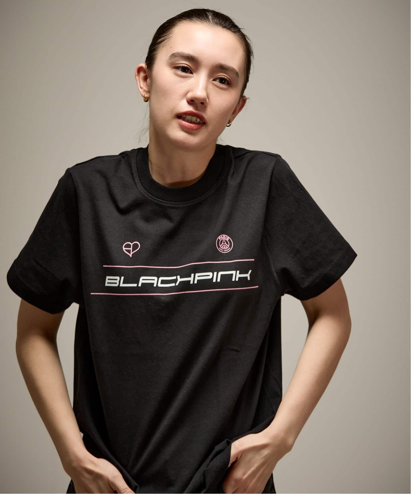 BlackpinkxPSG】Paris 16 Elevated TEE ST171- BLKPSG- BP2（Tシャツ
