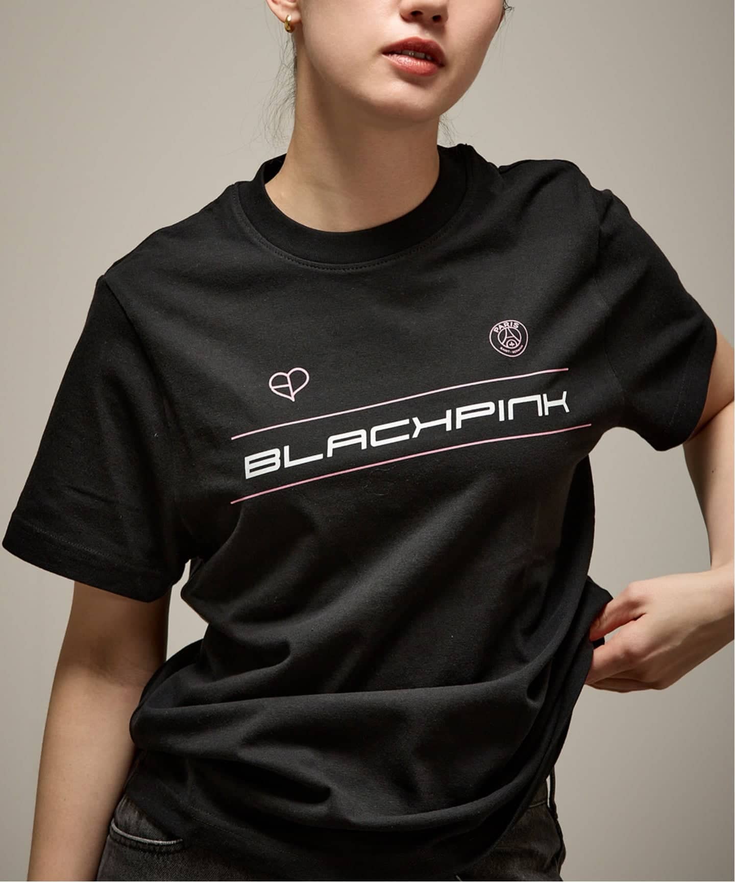 BlackpinkxPSG】Paris 16 Elevated TEE ST171- BLKPSG- BP2（Tシャツ