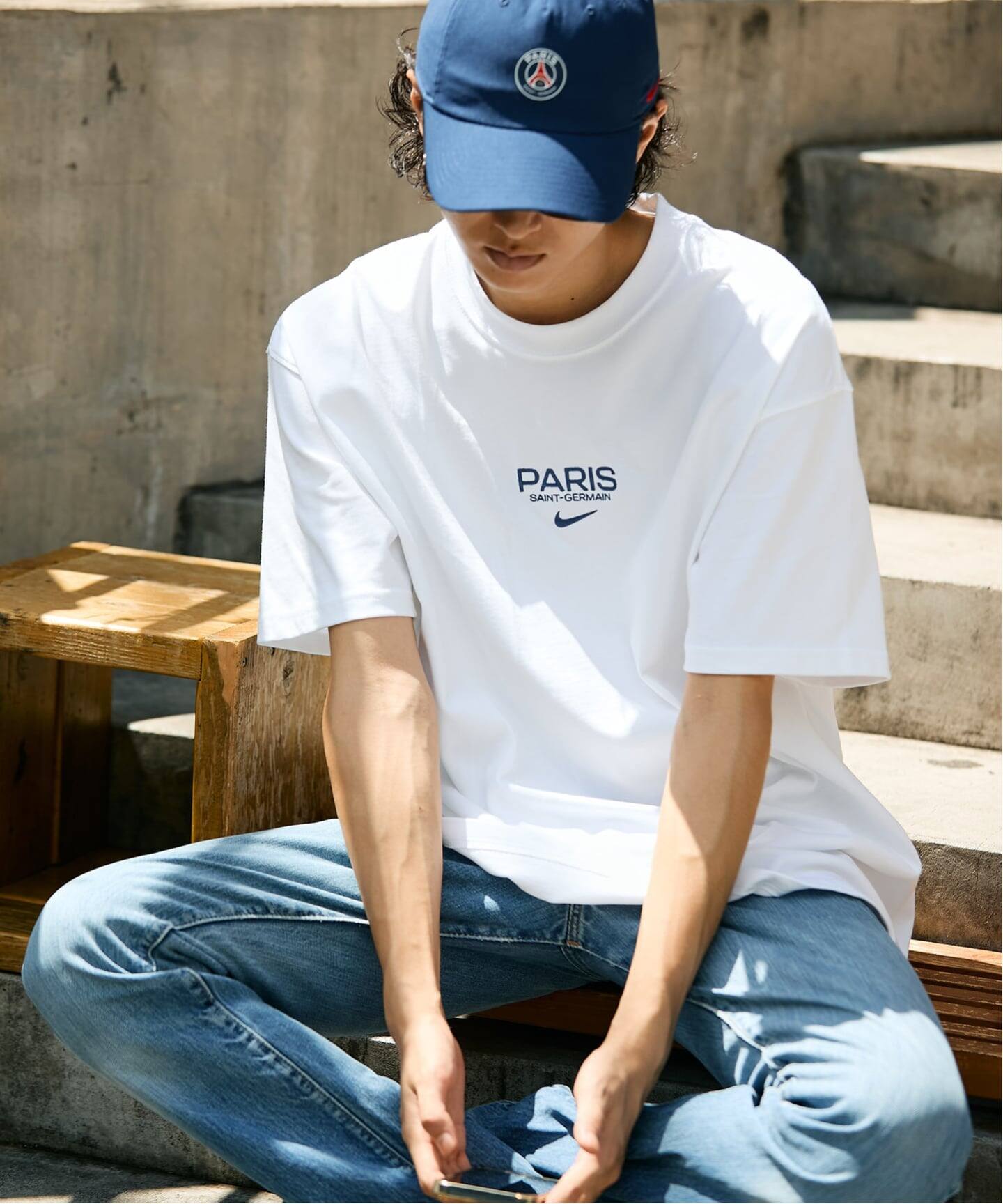 NIKE / ナイキ】PSG M NK PREMIUM EMB TEE IF0506- 100（Tシャツ