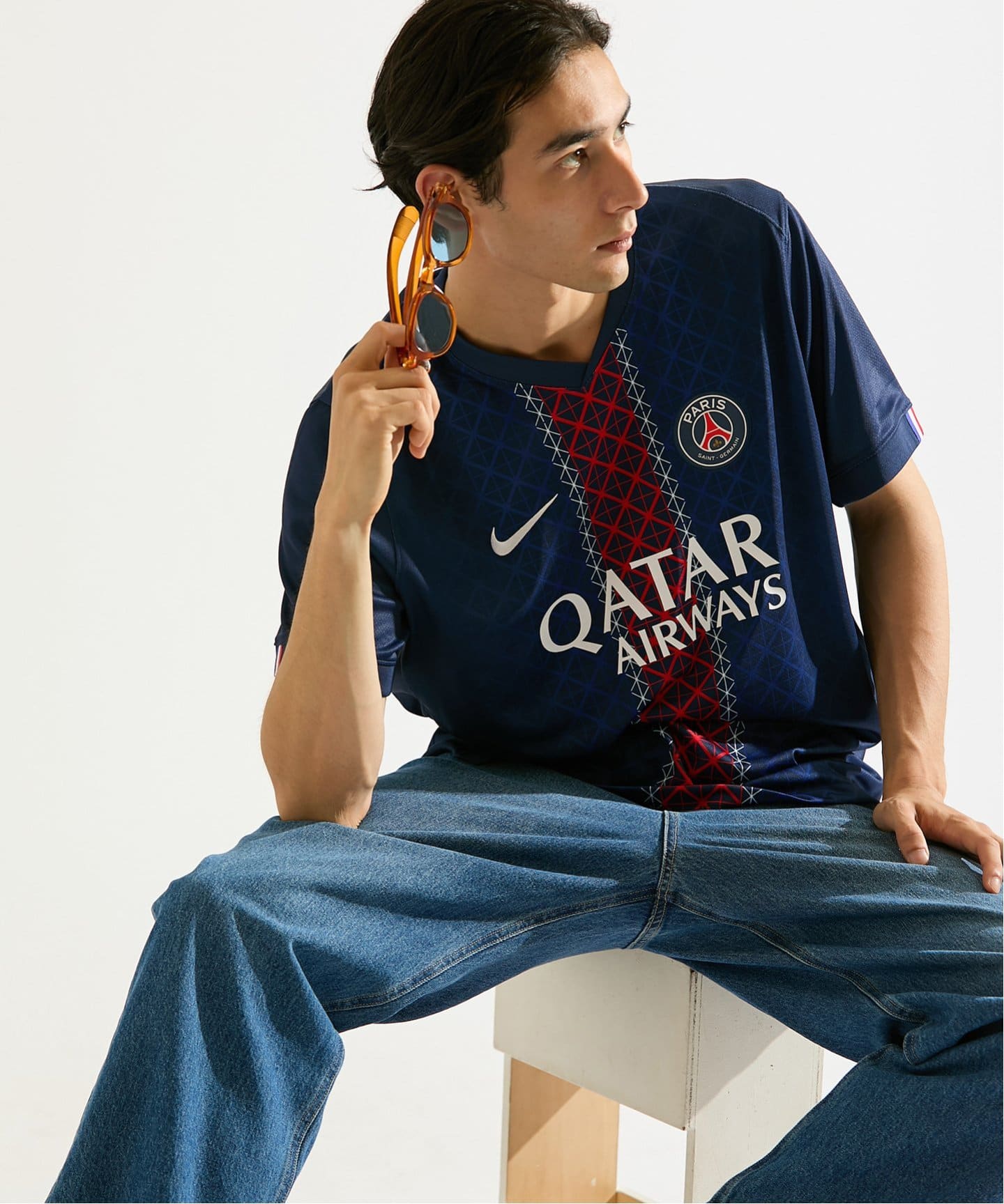 NIKE - パリ・サンジェルマン レトロTシャツ 楽天市場】Nike x Paris Saint-Germain PSG / ナイキ × パリ