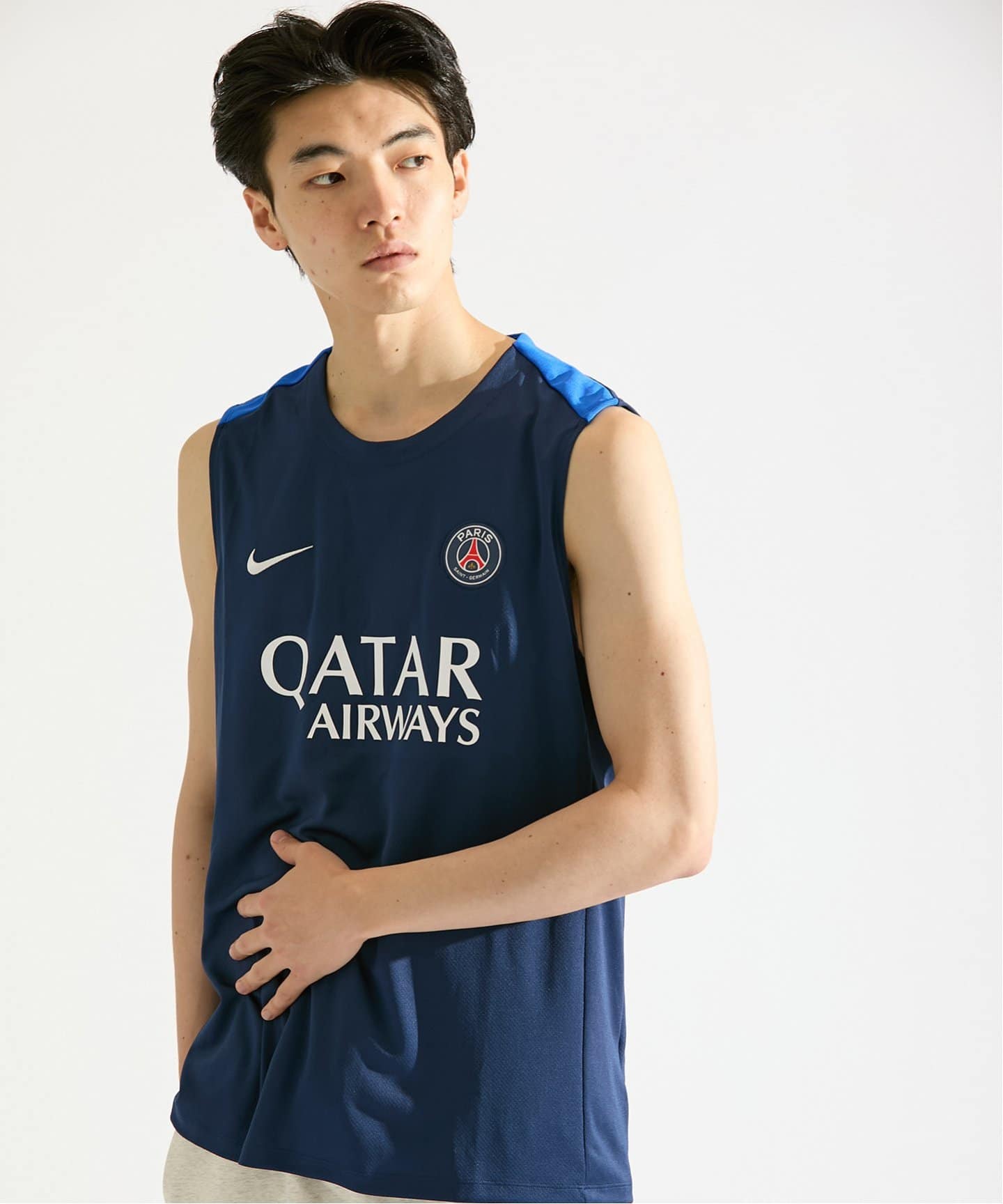 海外輸入 インボイス NIKE / 411（T HJ7736- K TOP SL STRK DF NK M ナイキ】PSG ウェア