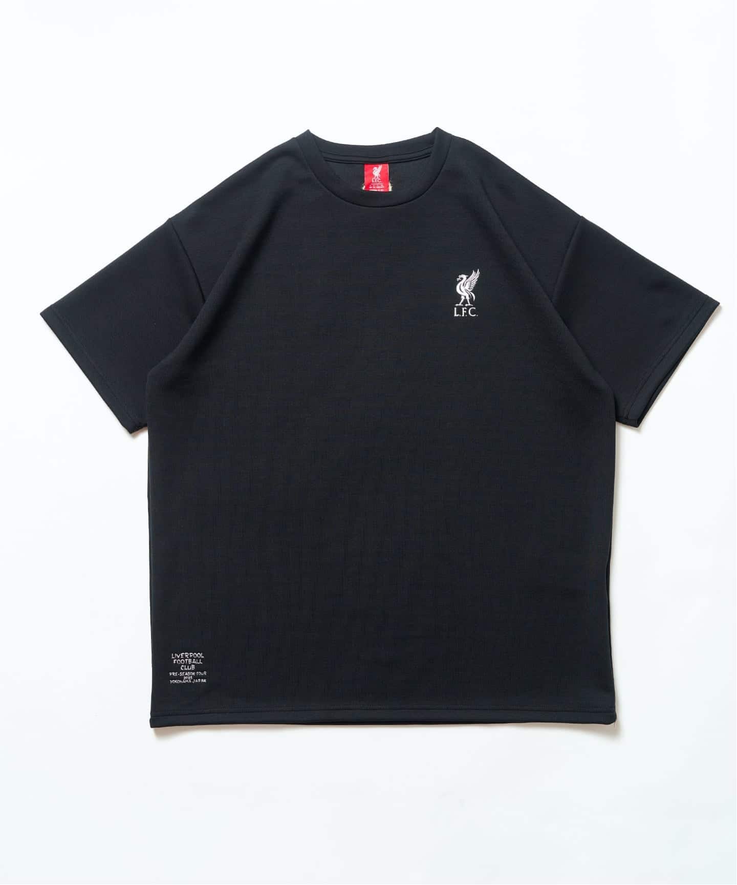 リバプールFC ブラックTシャツ Lサイズ ベイクルーズ Liverpool FC / リバプール FC】3D METALLIC PRINT Tシャツ（T