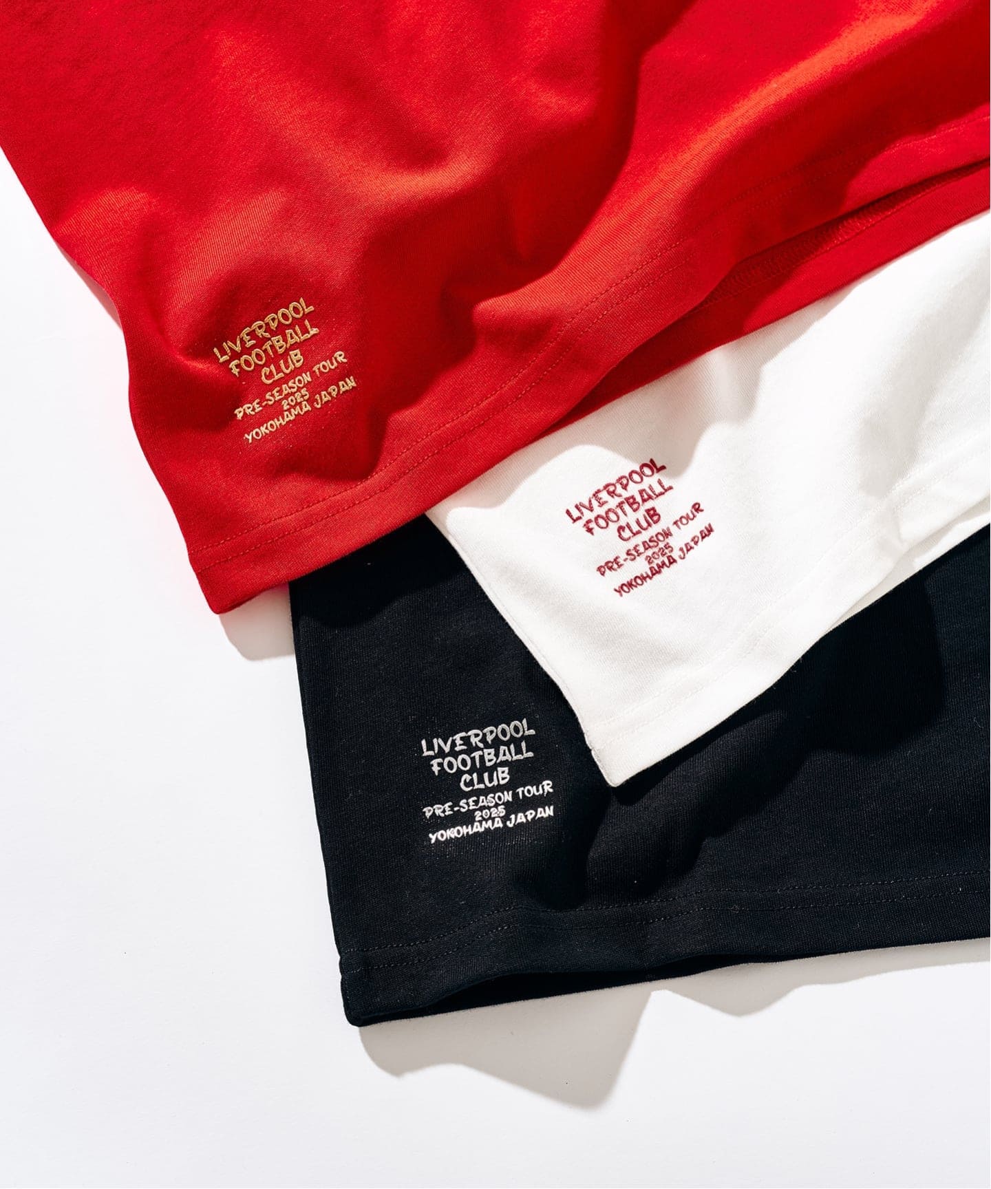 リヴァプールプレシーズンタオルマフラー 2025年横浜ツアー リ