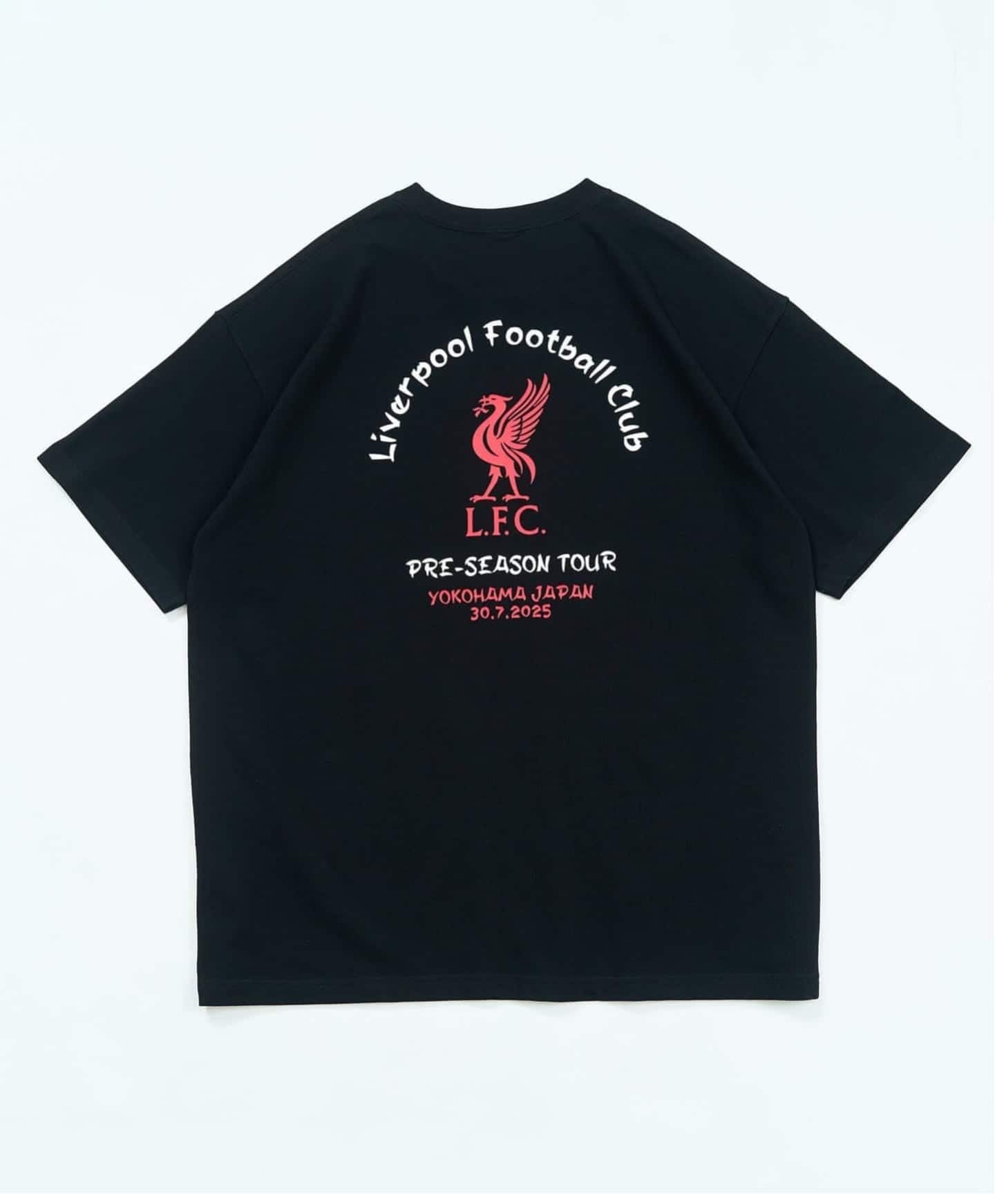 リバプールFC ブラックTシャツ Lサイズ ベイクルーズ Liverpool FC / リバプール FC】3D METALLIC PRINT Tシャツ（T