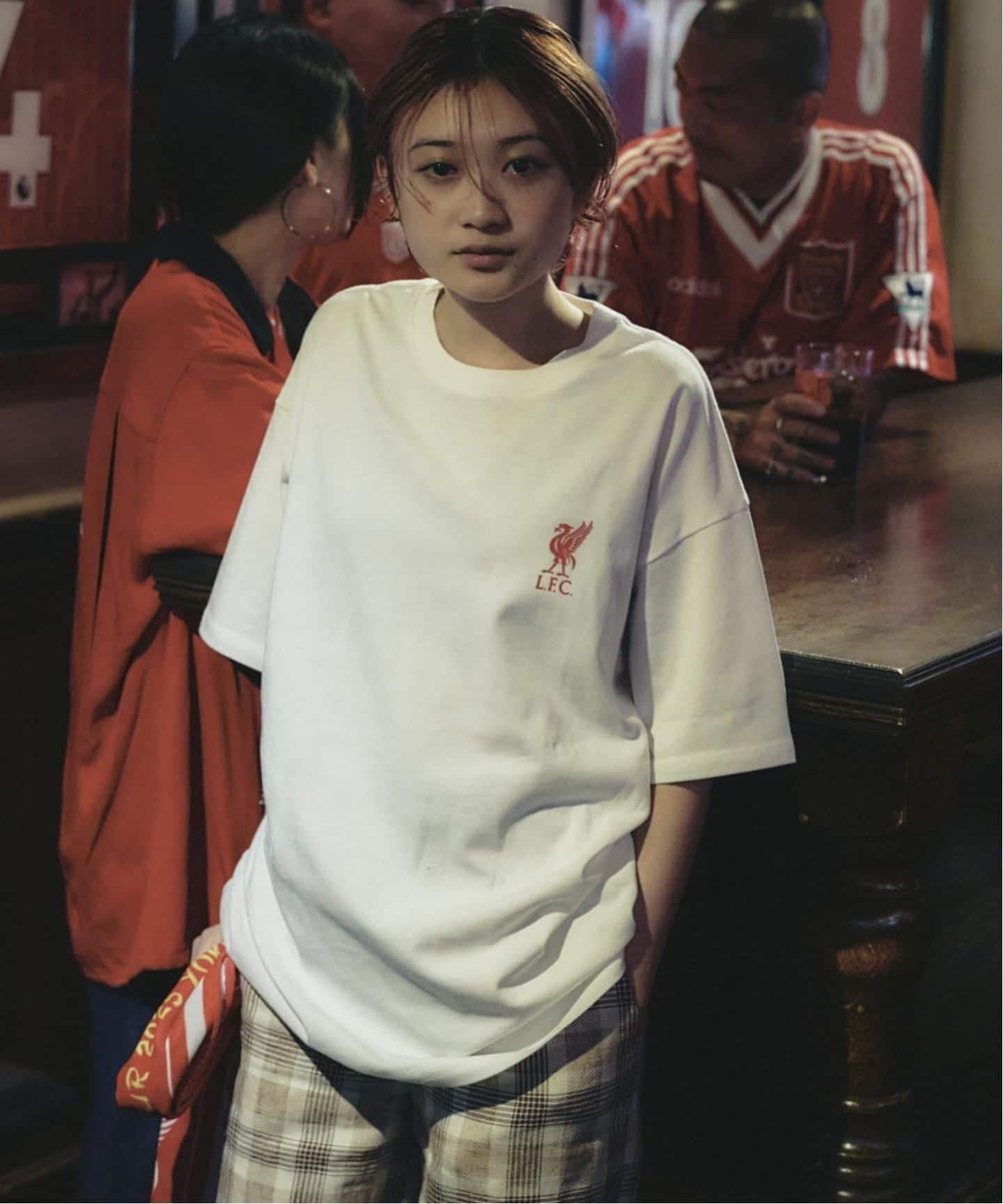 Liverpool FC / リバプール FC】 ASIAN FONT PRINT Tシャツ（T