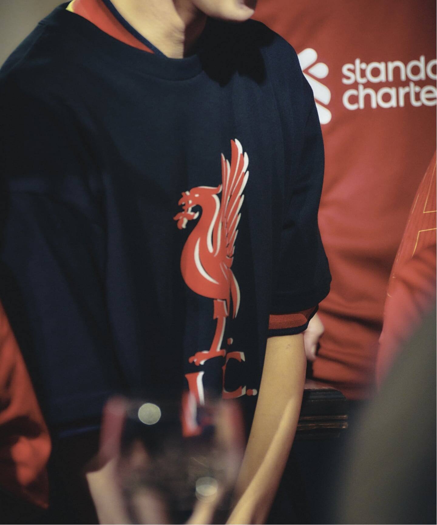 ブラック リバプール　ベイクルーズ　 Tシャツ Lサイズ リバプールFC ブラック Tシャツ ベイクルーズ XL 未使用 - メルカリ