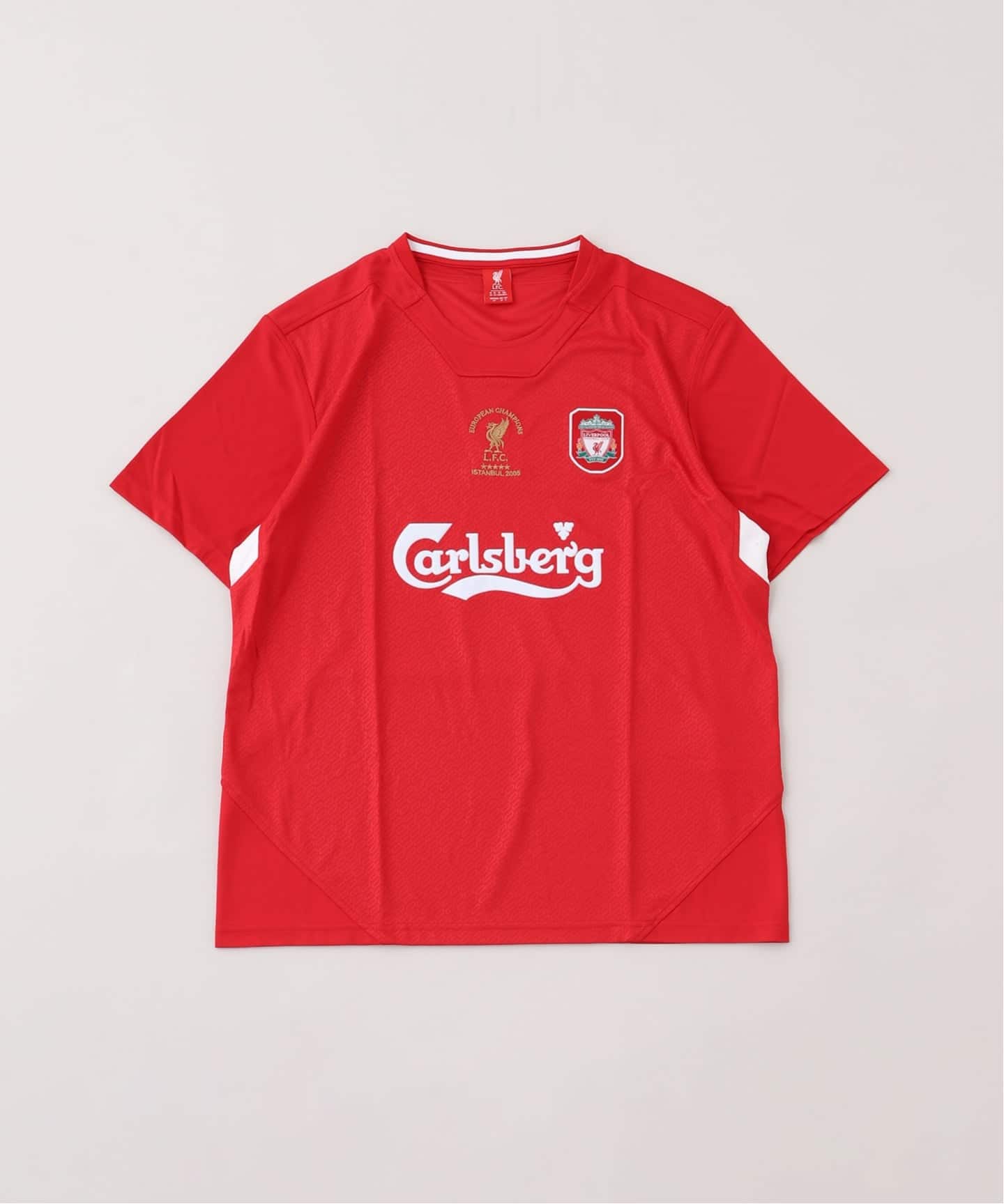 Liverpool FC / リバプール FC】 2005 ISTANBUL HOME SHIRT（Tシャツ