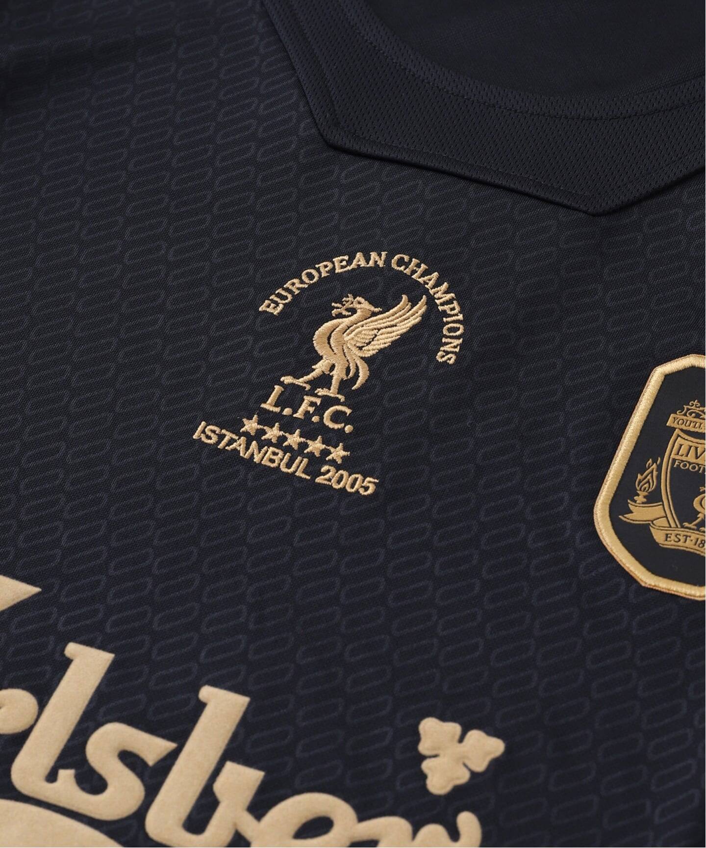 リバプールFC ブラックTシャツ Lサイズ ベイクルーズ Liverpool FC / リバプール FC】3D METALLIC PRINT Tシャツ（T