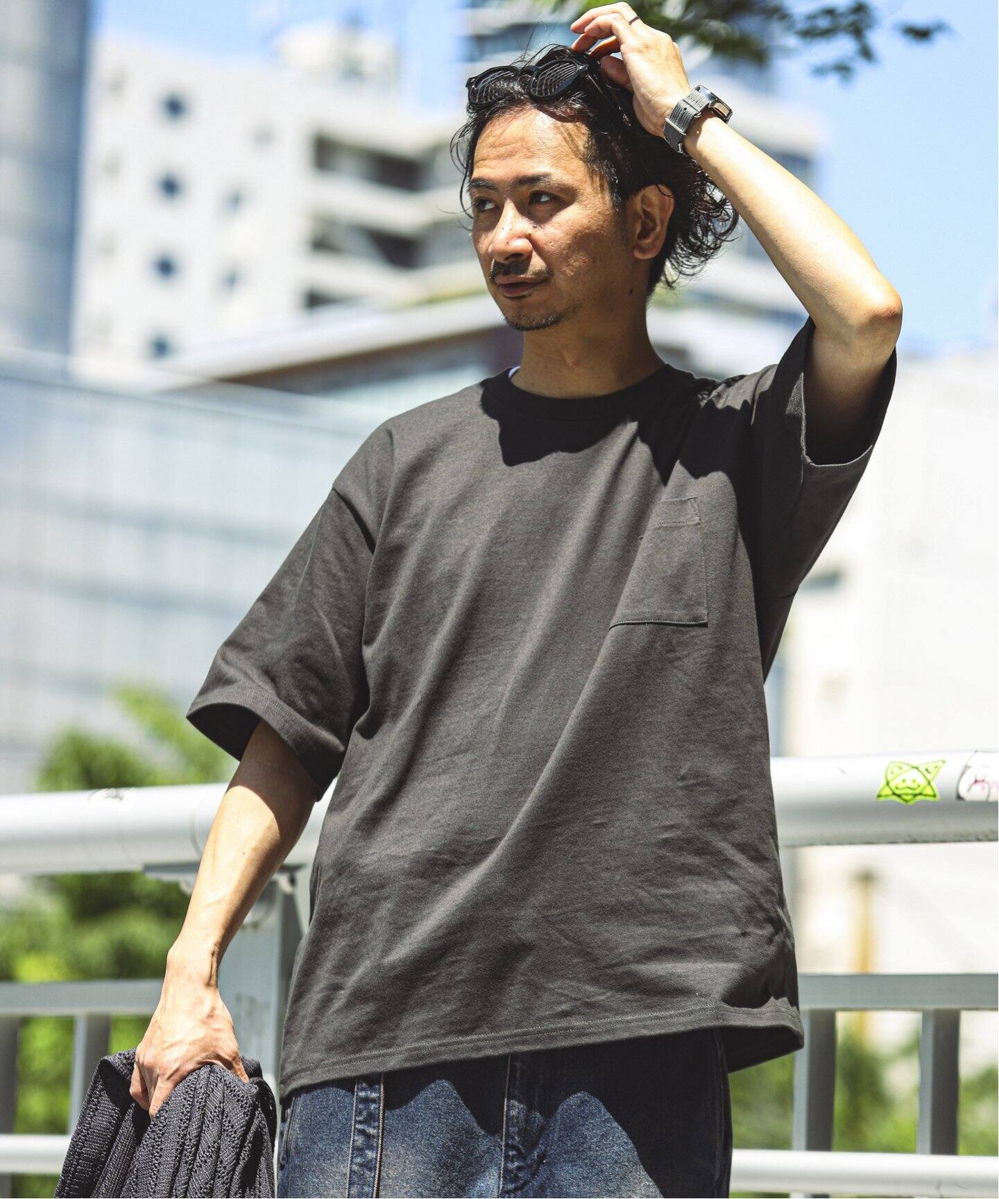 追加》USA コットン 汗ジミ防止 Tシャツ（Tシャツ／カットソー