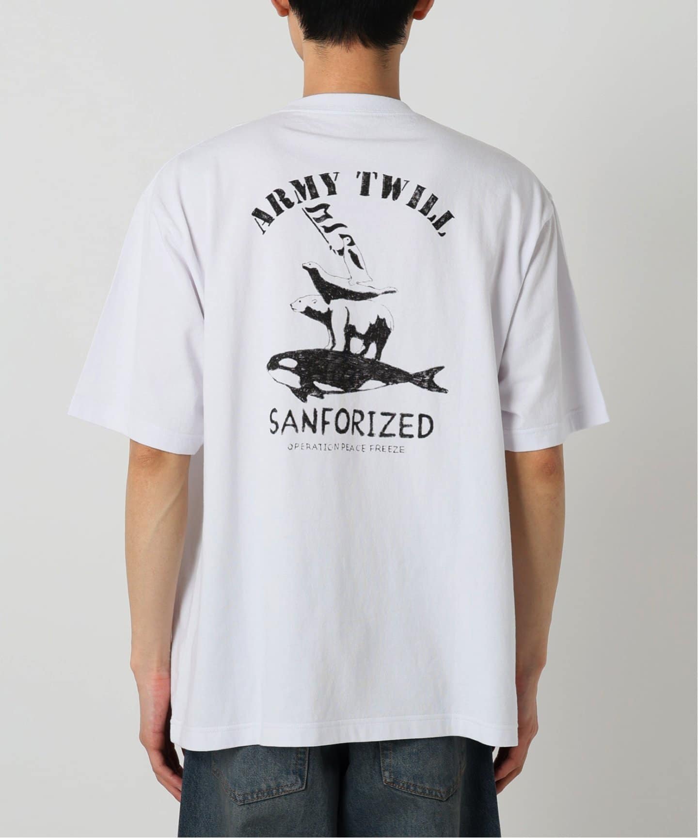 ARMY TWILL / アーミーツイル 別注 プリントTシャツ（Tシャツ