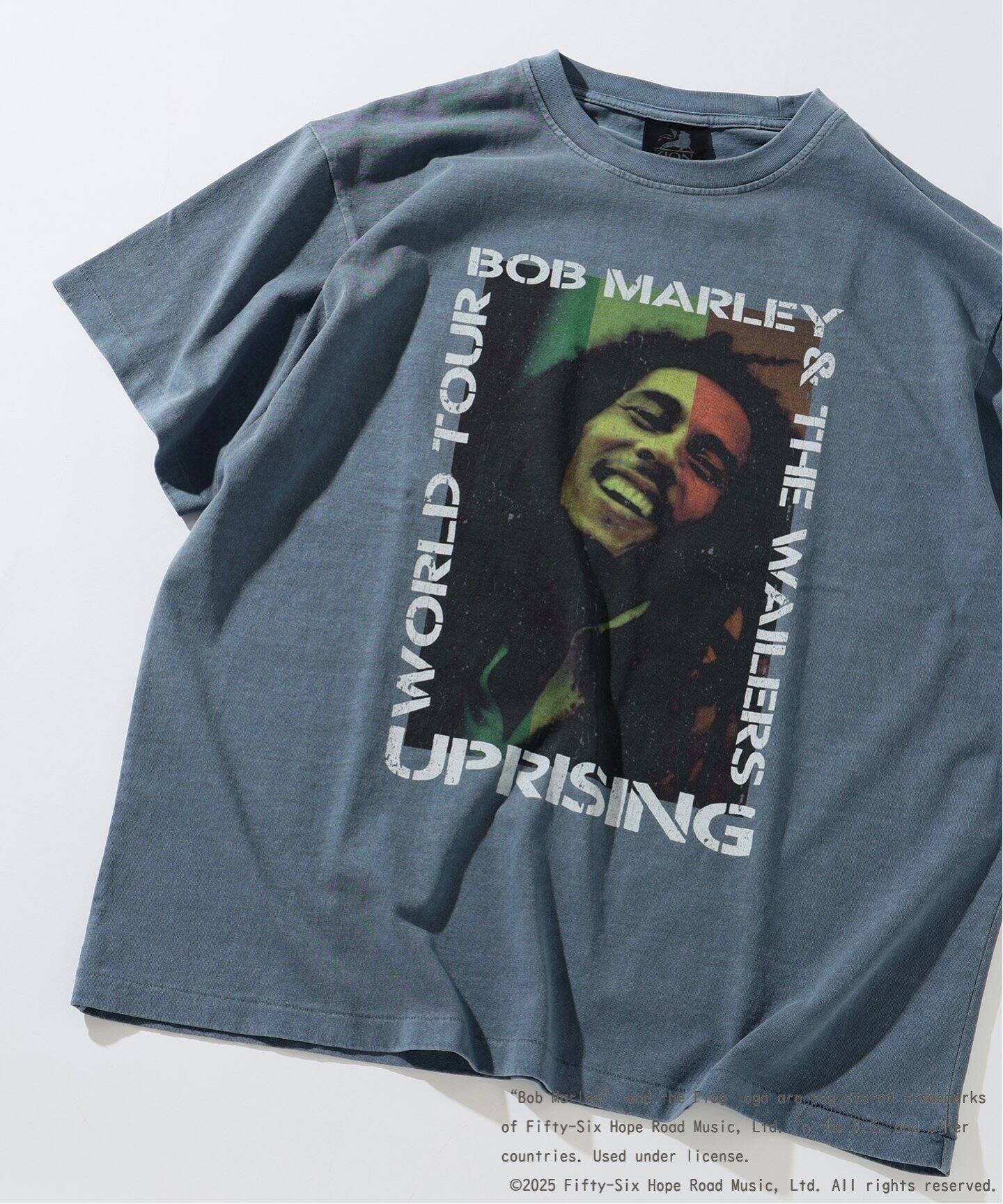 BOB MARLEY / ボブ・マーリー 別注 フェードプリントTシャツ（Tシャツ