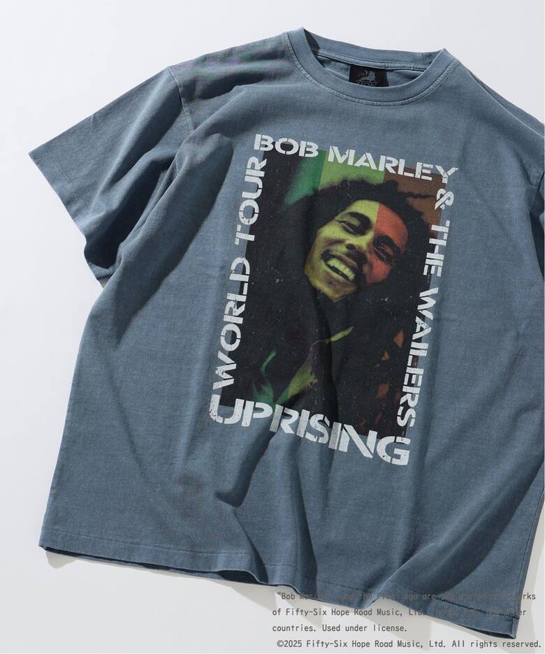 BOB MARLEY / ボブ・マーリー 別注 フェードプリントTシャツ（Tシャツ 