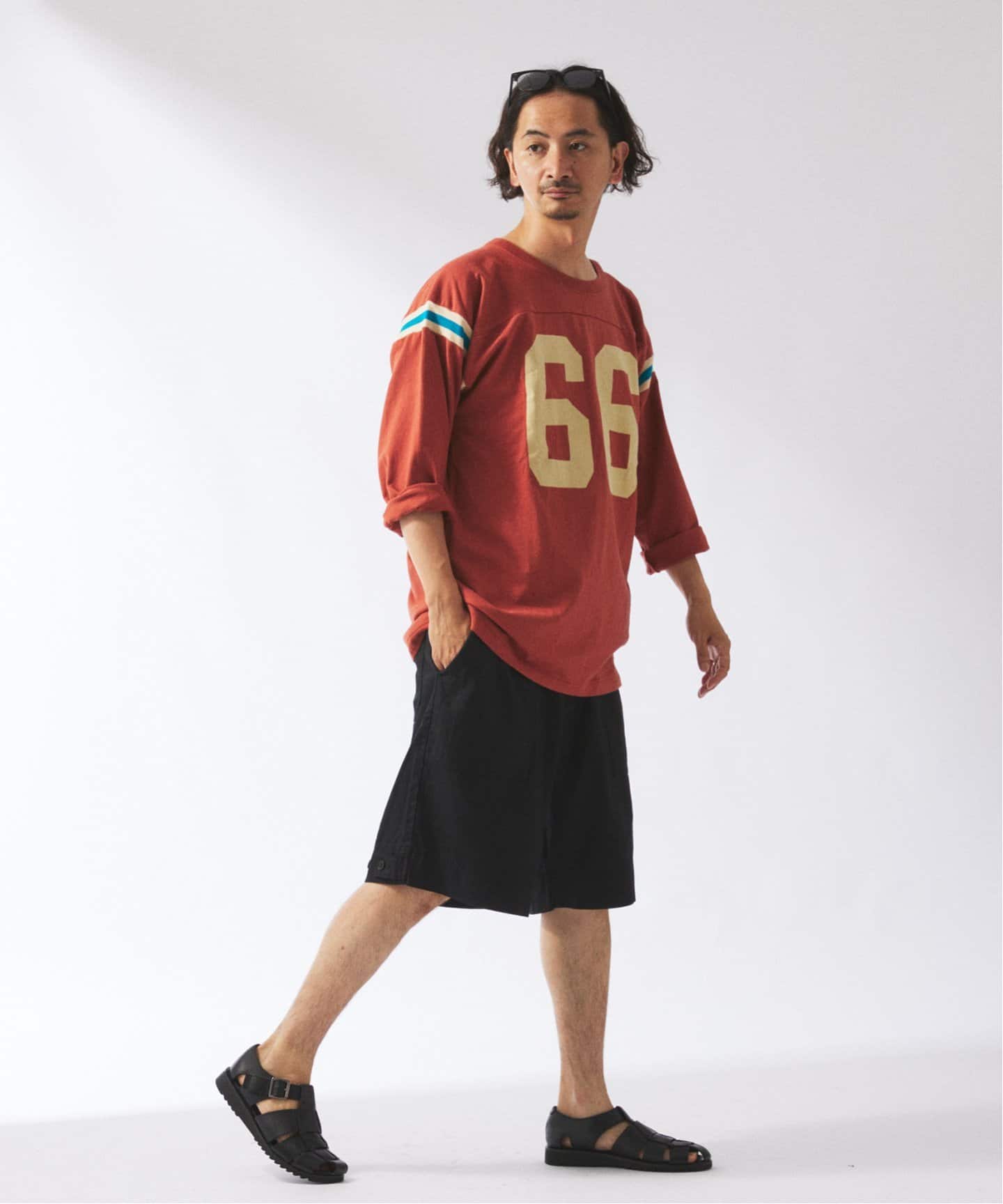 【完売size】MASON / メイソン 別注 フットボールTシャツ JOURNAL STANDARD relume tシャツ MASON / メイソン 別注