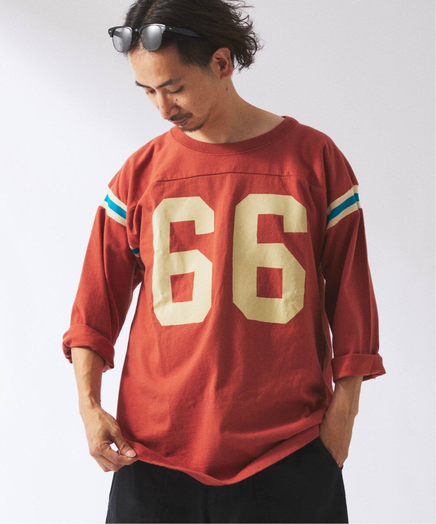 幸せなふたりに贈る結婚祝い MASON / メイソン 別注 フットボールTシャツ（Tシャツ シャツ