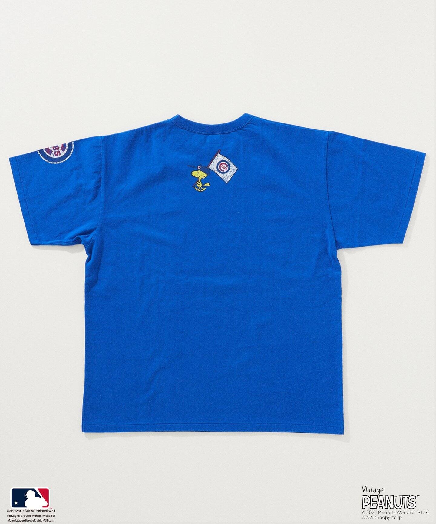 PEANUTS 別注 MLB開幕戦 ベースボール プリントTシャツ（Tシャツ