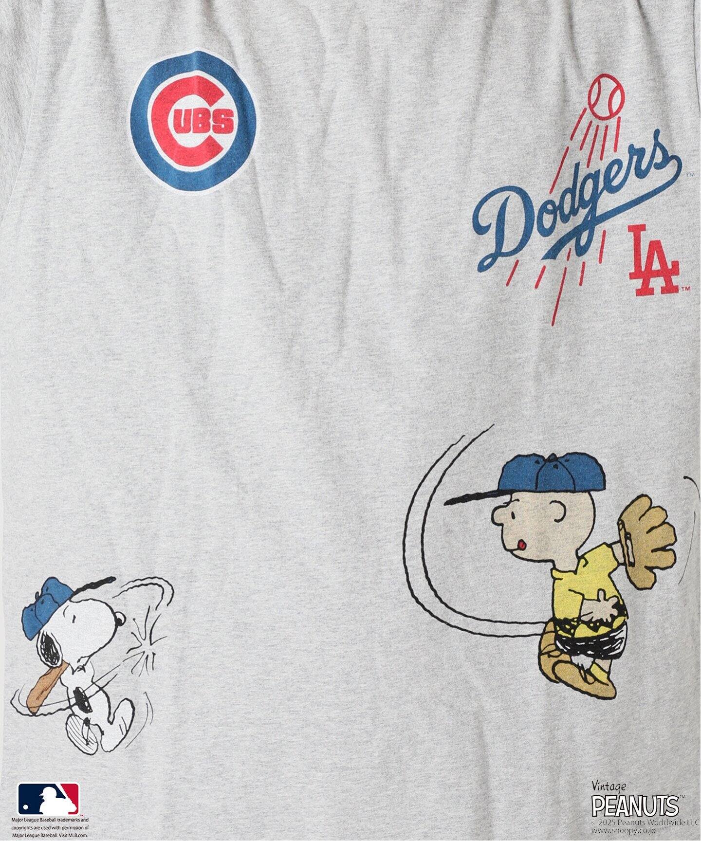 PEANUTS 別注 MLB開幕戦 ベースボール プリントTシャツ（Tシャツ