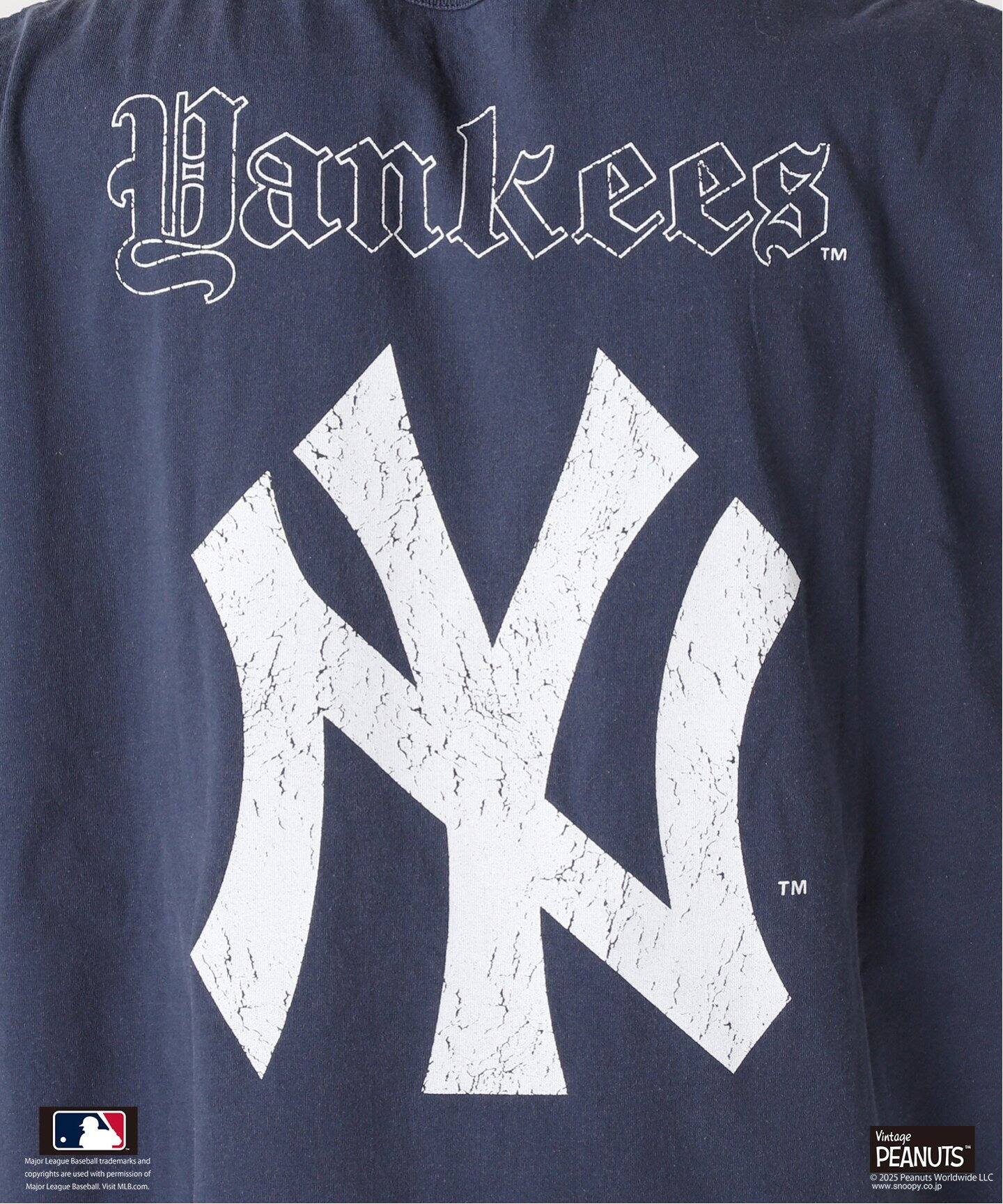 PEANUTS 別注 MLB開幕戦 ベースボール プリントTシャツ（Tシャツ