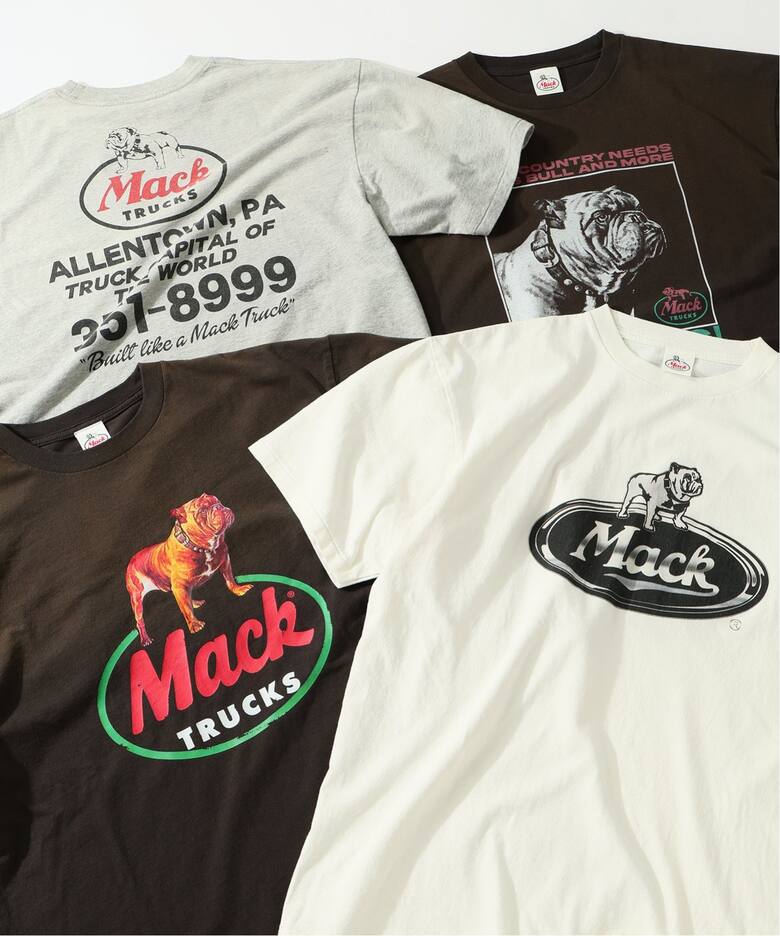 MACK TRUCKS / マック・トラックス 別注 フェード プリント Tシャツ（T 