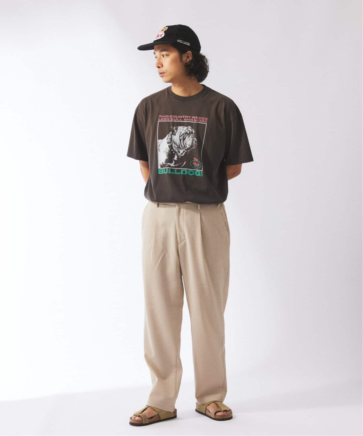 Macktrucks ロンT MACK TRUCKS / マック・トラックス 別注 フェード プリント Tシャツ（T