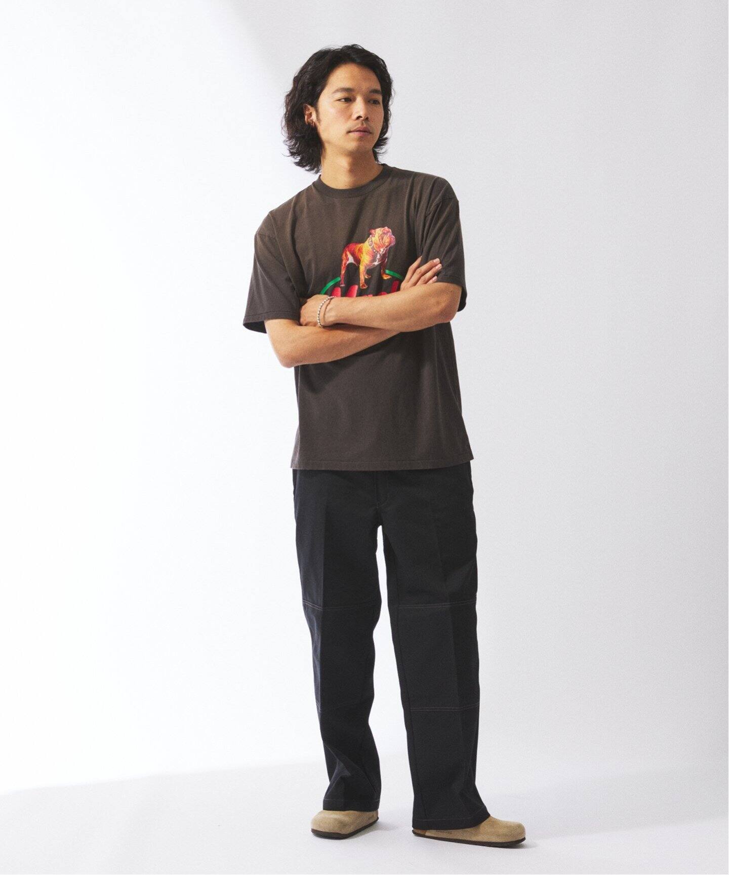 MACK TRUCKS / マック・トラックス 別注 フェード プリント Tシャツ（T