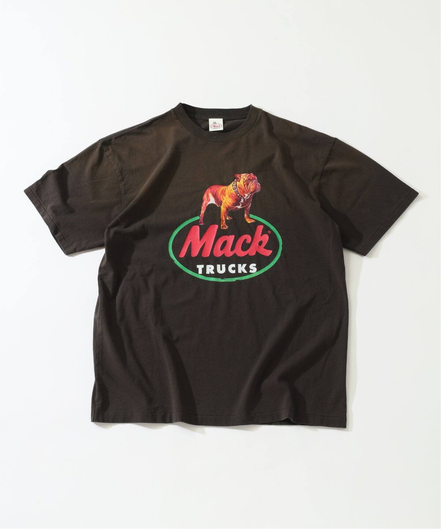 Macktrucks ロンT MACK TRUCKS / マック・トラックス 別注 フェード プリント Tシャツ（T