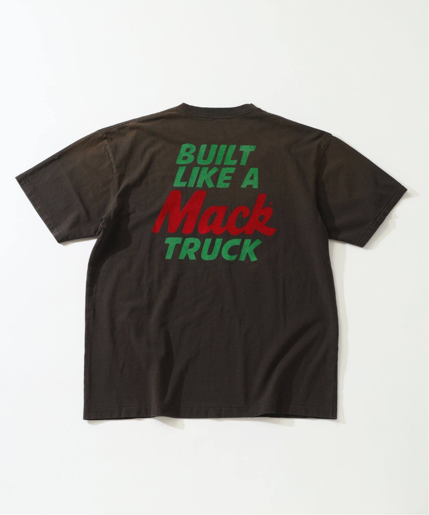 MACK TRUCKS / マック・トラックス 別注 フェード プリント Tシャツ（T