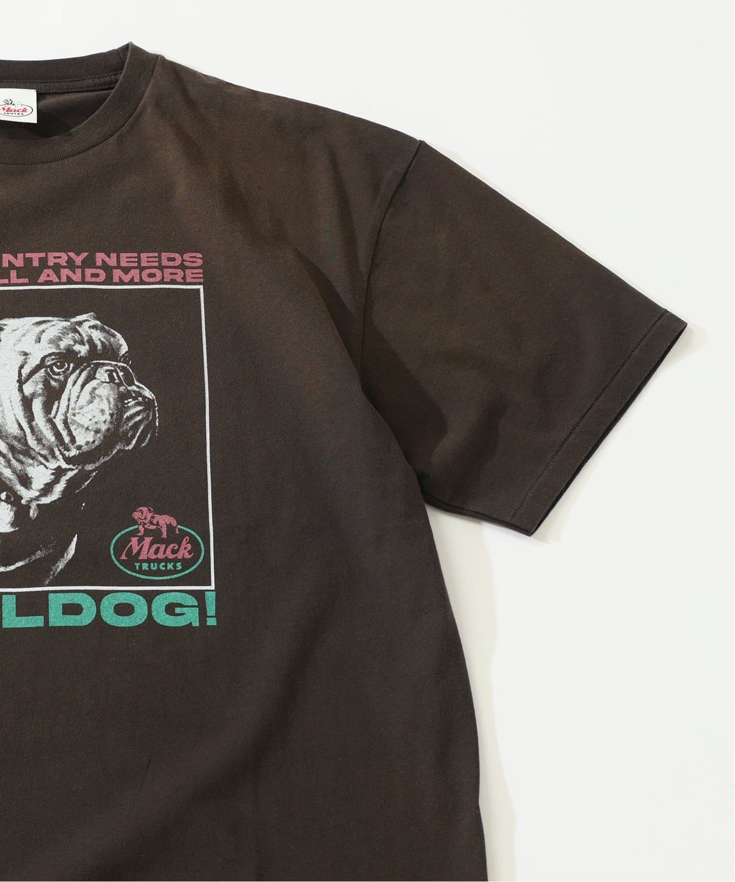 MACK TRUCKS / マック・トラックス 別注 フェード プリント Tシャツ（T