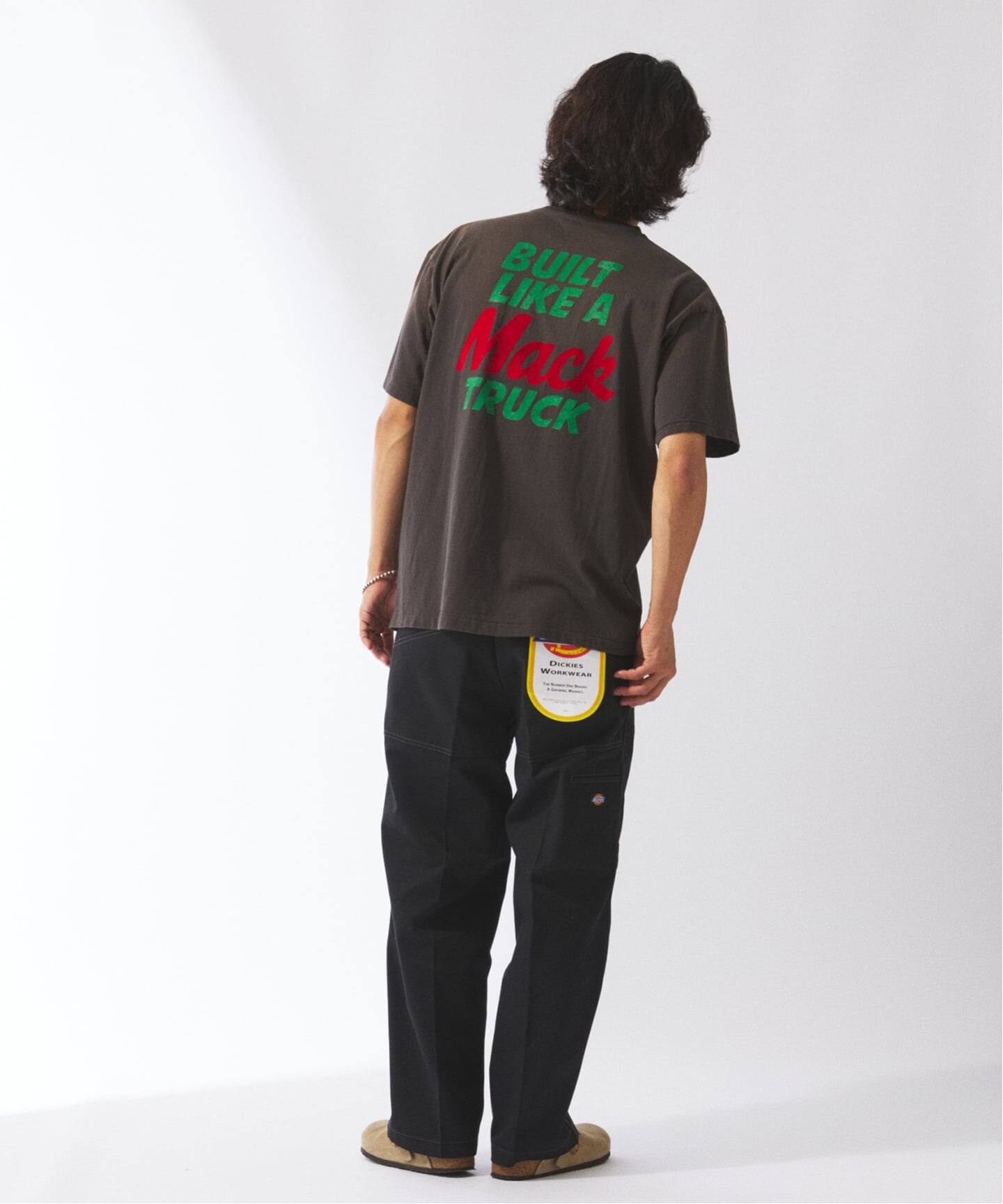 追加》MACK TRUCKS / マック・トラックス 別注 フェード プリント T