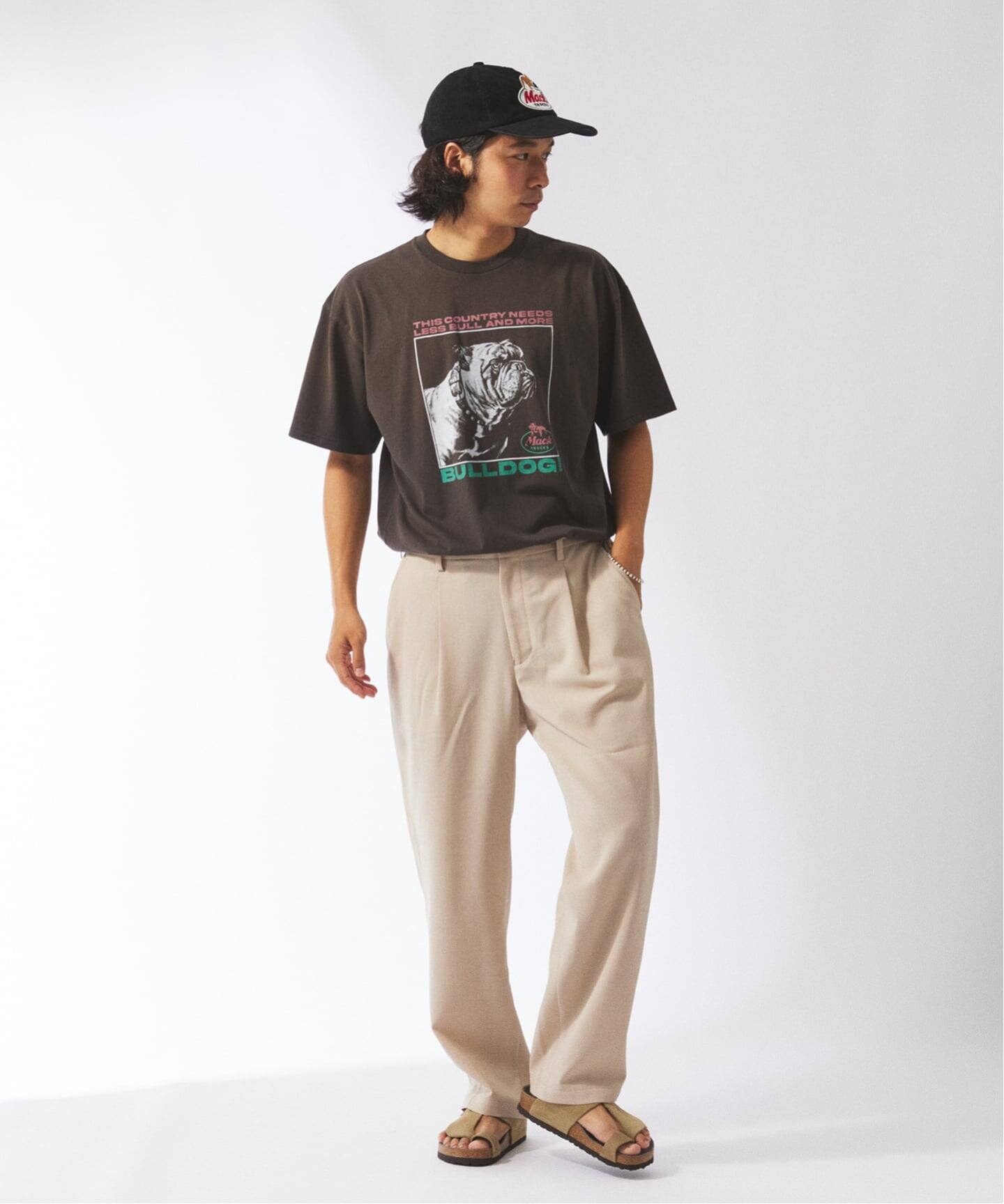 追加》MACK TRUCKS / マック・トラックス 別注 フェード プリント T