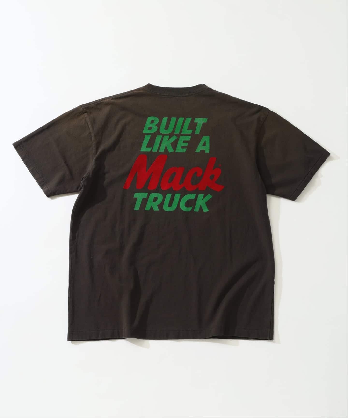 追加》MACK TRUCKS / マック・トラックス 別注 フェード プリント T