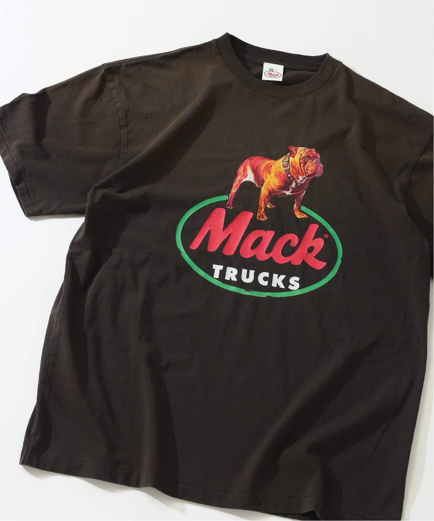 追加》MACK TRUCKS / マック・トラックス 別注 フェード プリント T