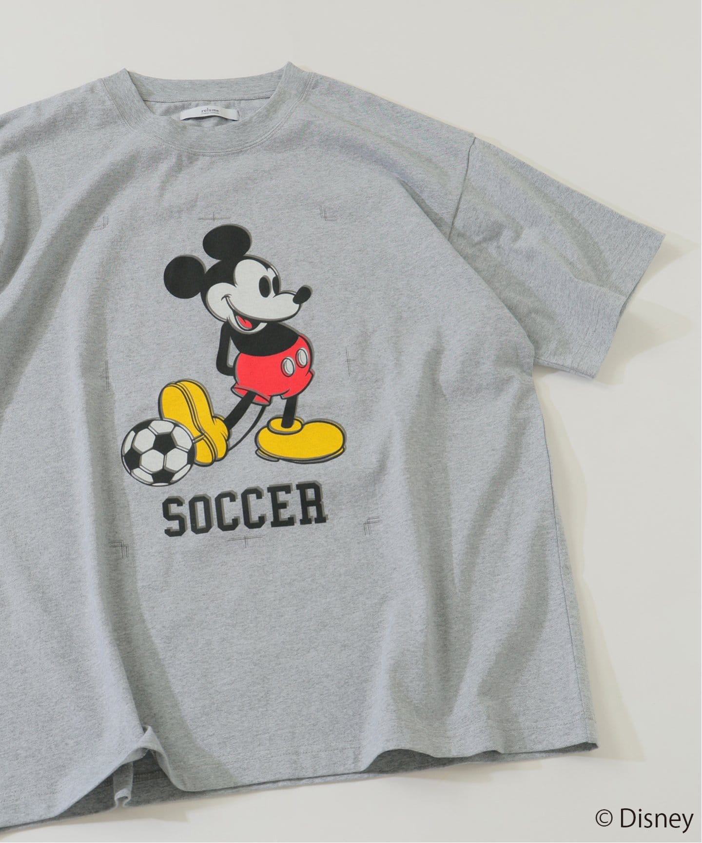 MICKEY MOUSE / ミッキー マウス / 別注 レイヤープリントT
