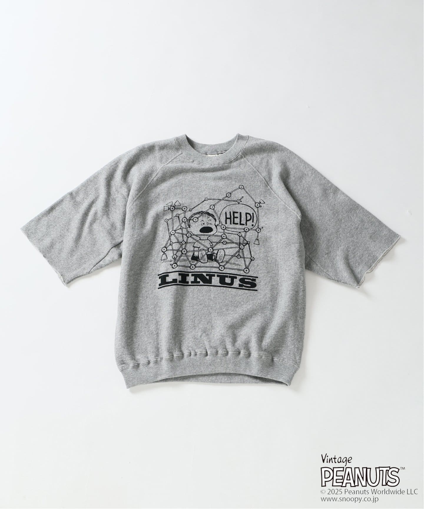 【PEANUTS×SPORTS WEAR by relume別注 半袖スウェット セール】【PEANUTS×SPORTS WEAR by relume】別注 半袖スウェット