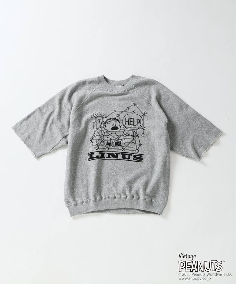 PEANUTS × SPORTS WEAR by relume 別注 ハーフスリーブスウェット 2（T 