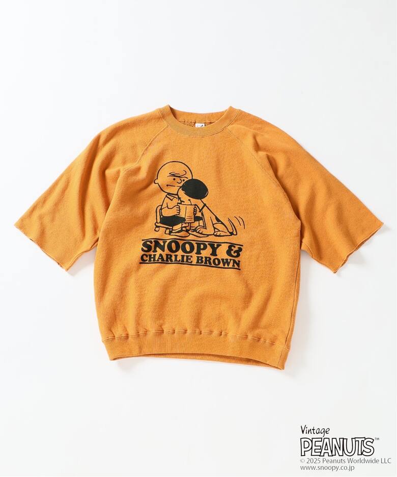 PEANUTS × SPORTS WEAR by relume 別注 ハーフスリーブスウェット 2（T 