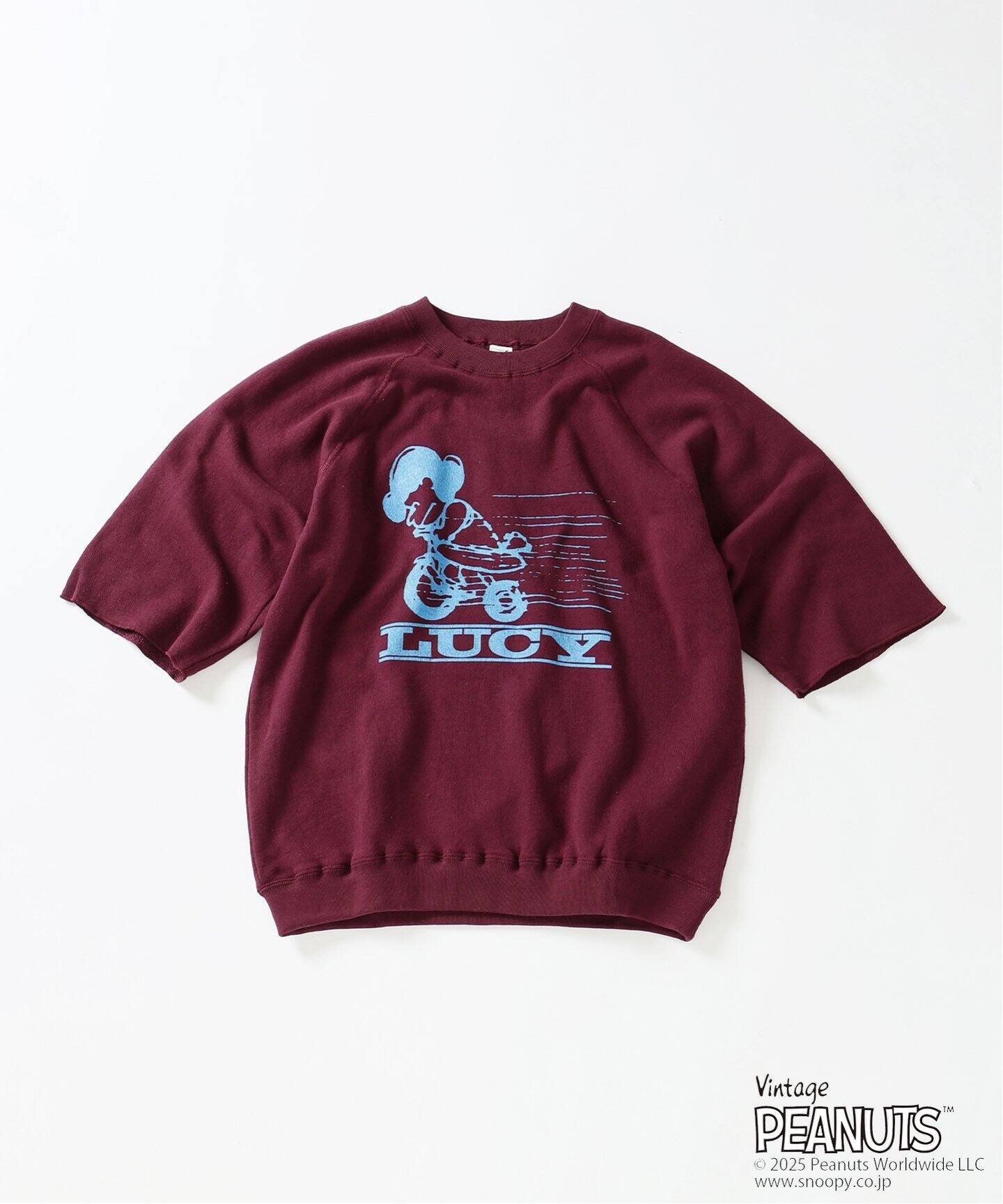 PEANUTS × SPORTS WEAR by relume 別注 ハーフスリーブスウェット 2（T 