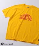 SNOWPEAK / スノーピーク 別注 ”トラペゾイド” ロゴTシャツ
