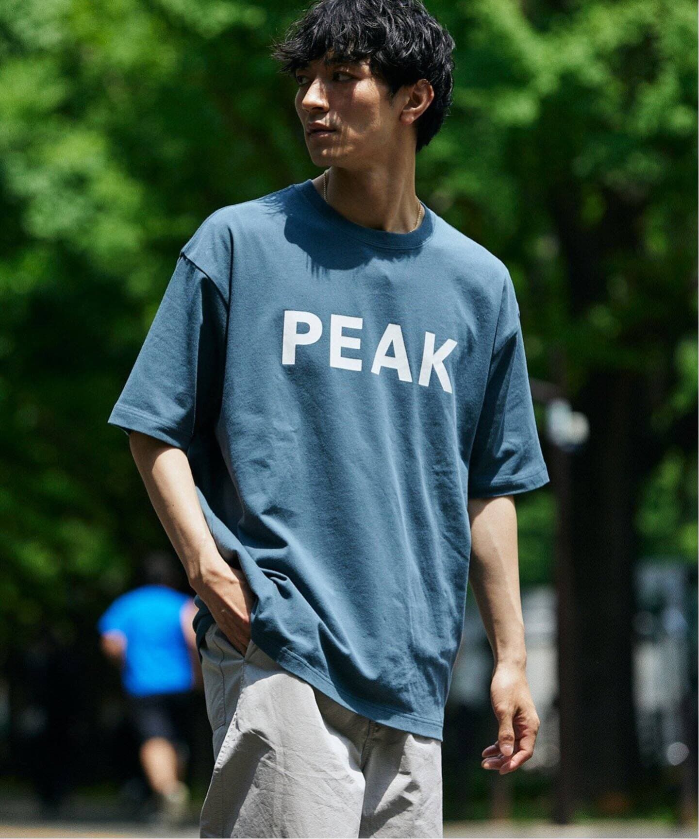 SNOW PEAK / スノーピーク 別注 ”PEAK SNOW” ロゴTシャツ（Tシャツ