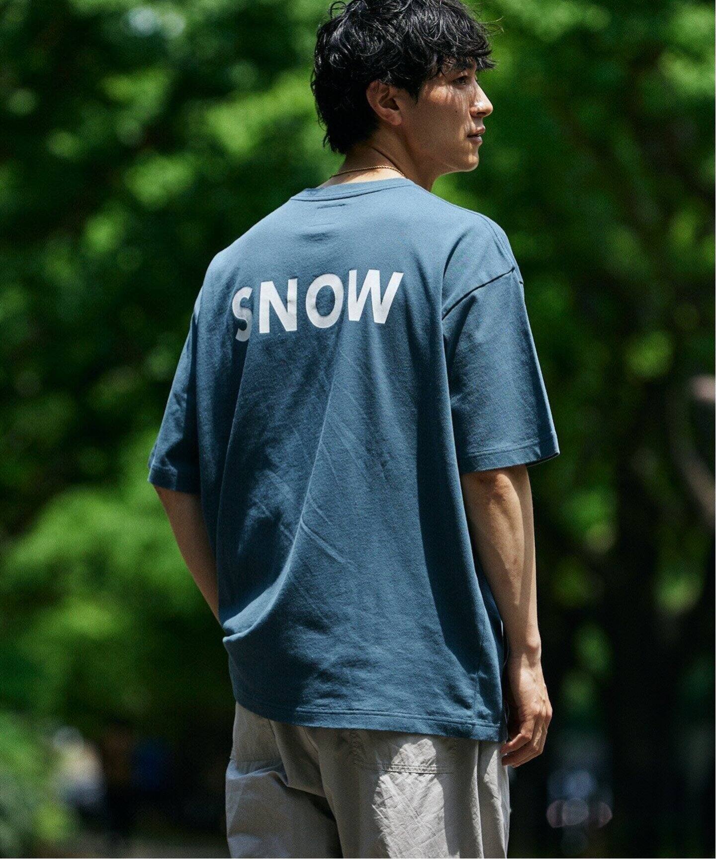 SNOW PEAK / スノーピーク 別注 ”PEAK SNOW” ロゴTシャツ（Tシャツ