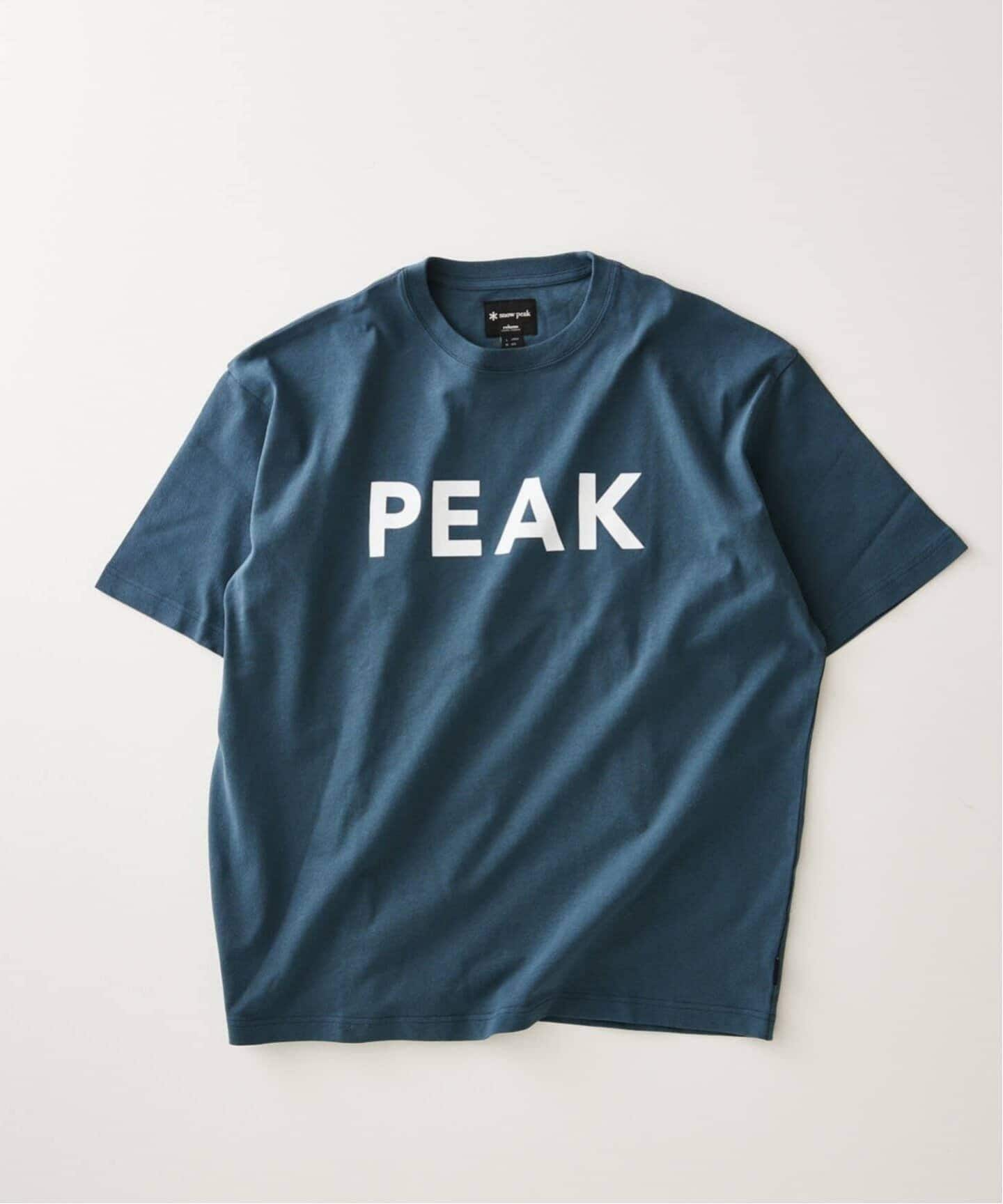SNOW PEAK / スノーピーク 別注 ”PEAK SNOW” ロゴTシャツ（T