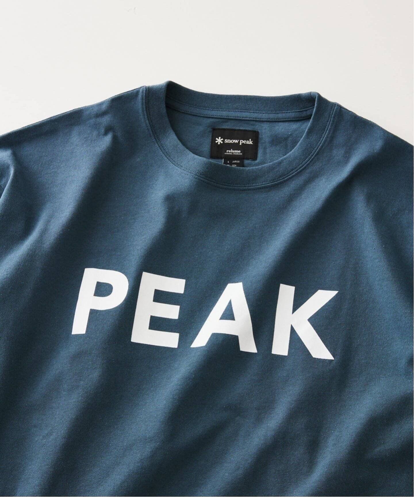 M新品 スノーピーク USA限定 スウェット シャツ ロゴ Snow Peak SP-SW-23AU001_Navy_main.jpg