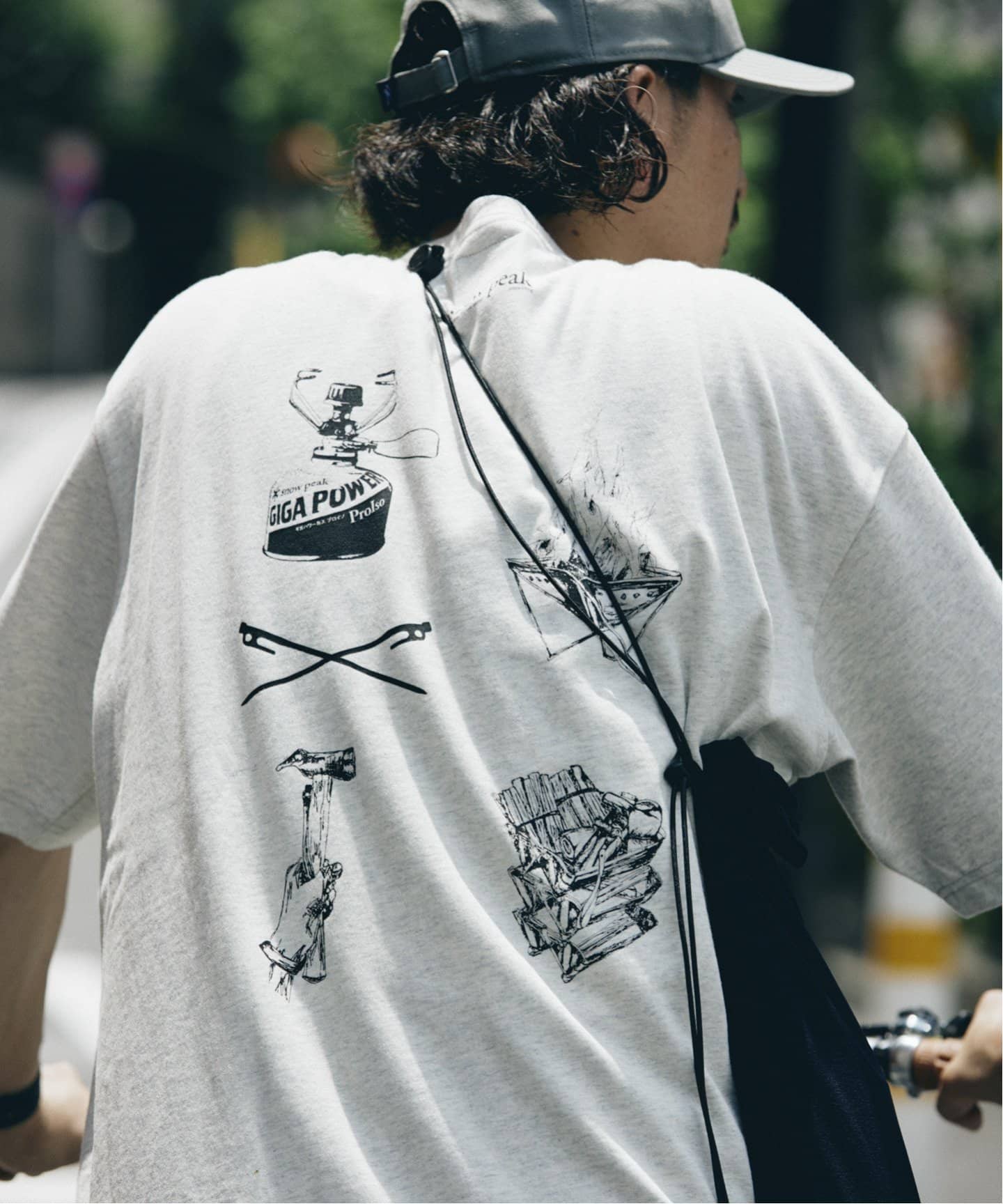 SNOW PEAK / スノーピーク 別注 ”GEAR” プリントTシャツ（T